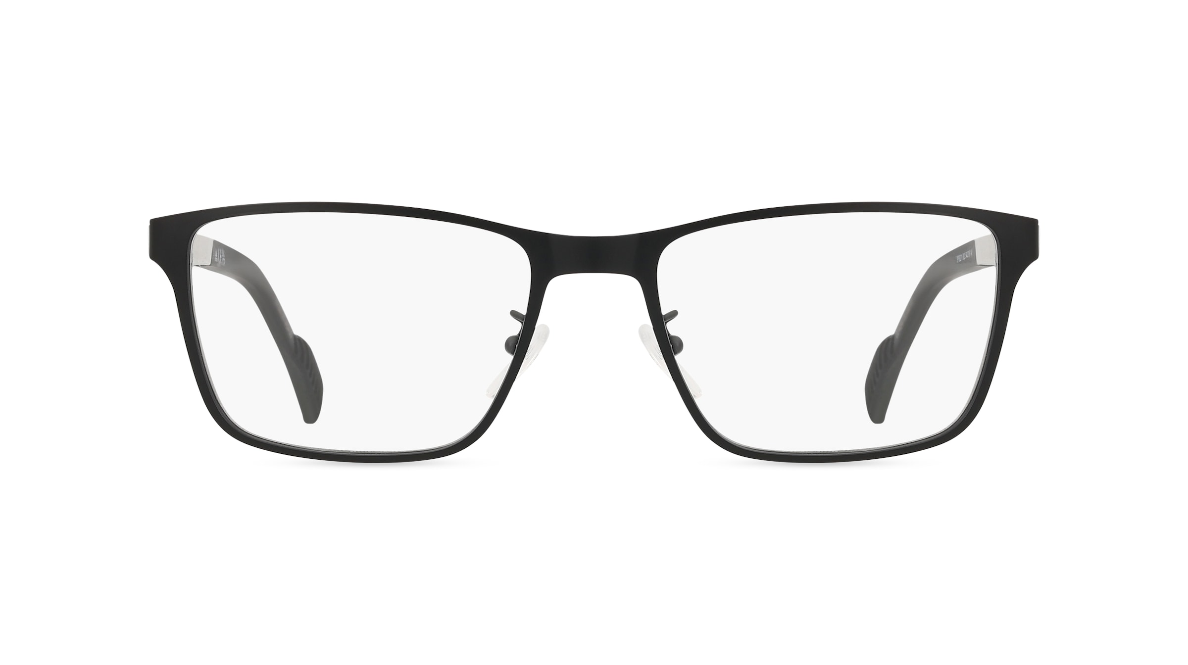 Adidas SP5021 Unisex-Brille inkl. Gläser Vollrand Eckig Metall-Gestell 54mm/18mm/140mm, schwarz