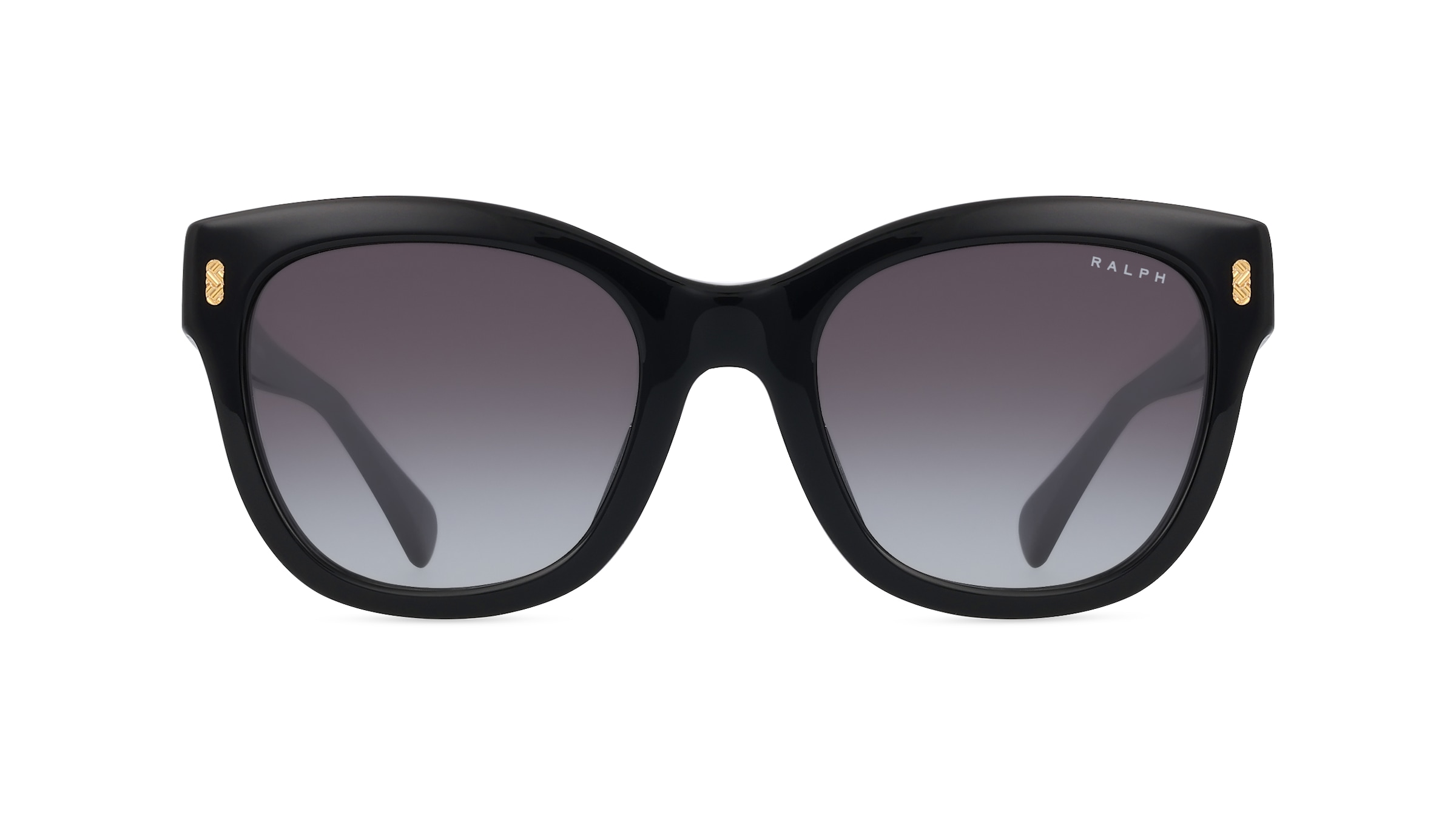 Ralph RA5301U Damen-Sonnenbrille Vollrand Butterfly Acetat-Gestell, schwarz