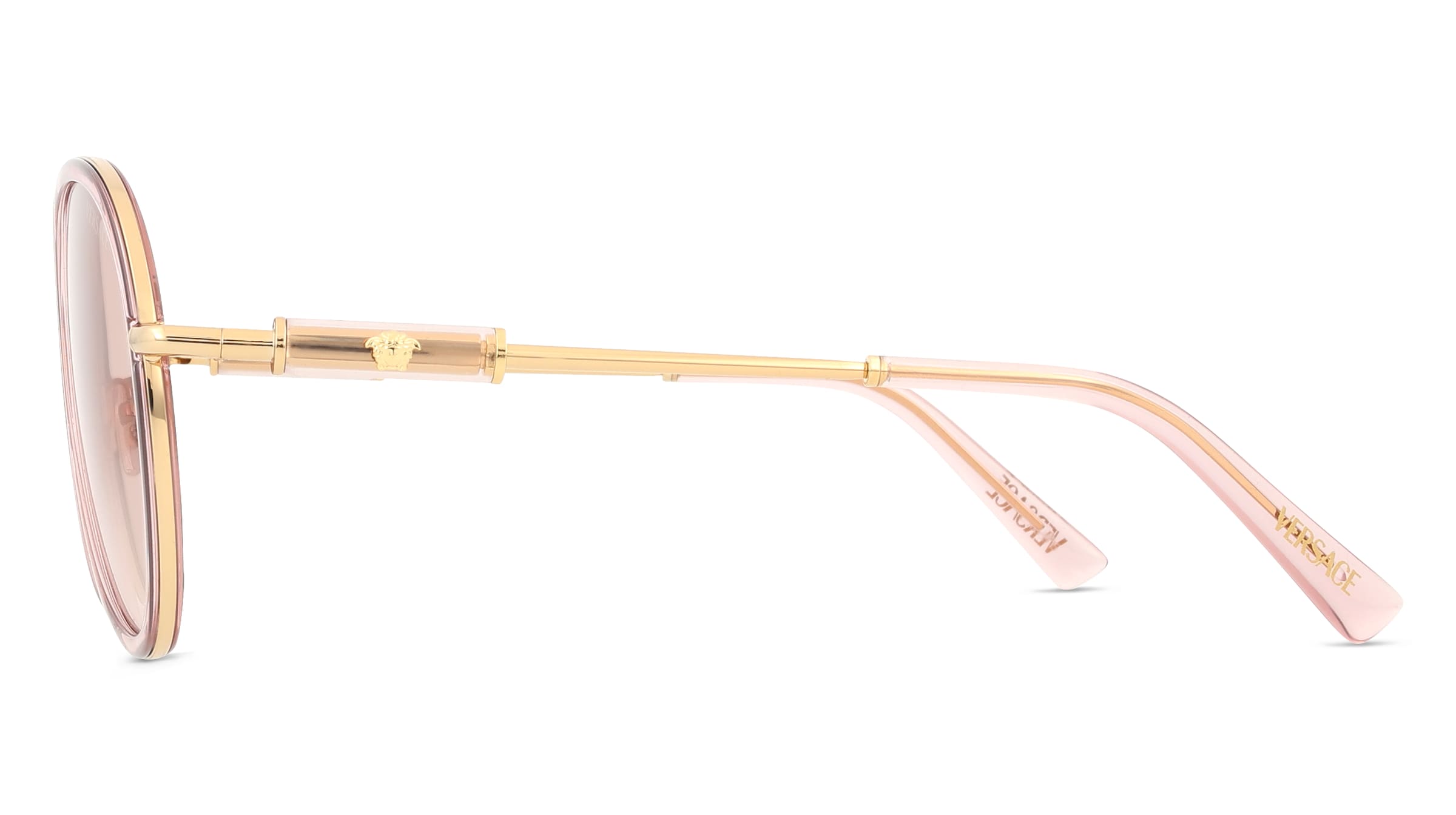 Thumbnail - Versace VE2260 Unisex-Sonnenbrille Vollrand Pilot Edelstahl-Gestell, pink