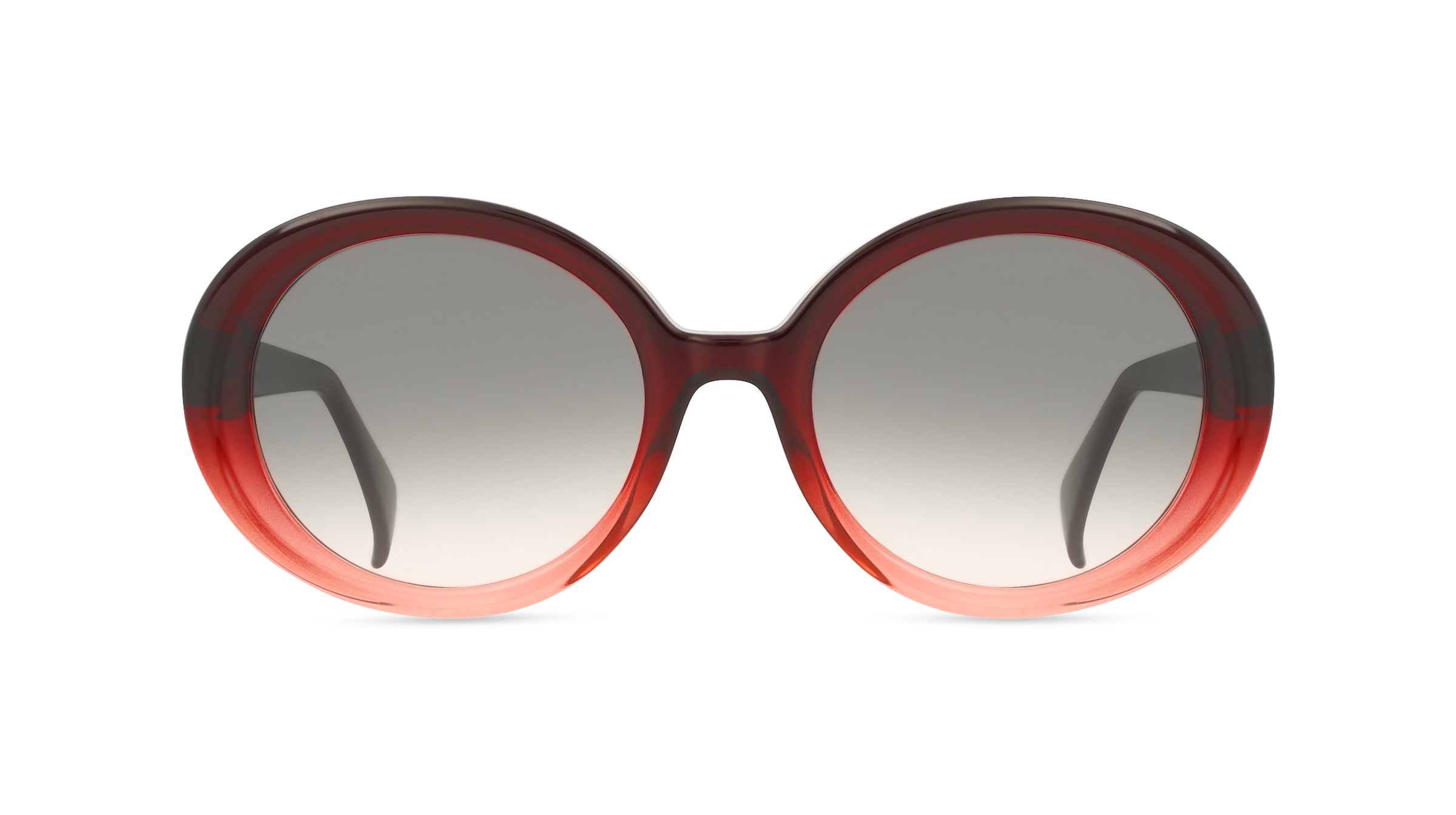 Fielmann MC 639 SUN FA KELLY Damen-Sonnenbrille Vollrand Oval Propionat-Gestell, Rot