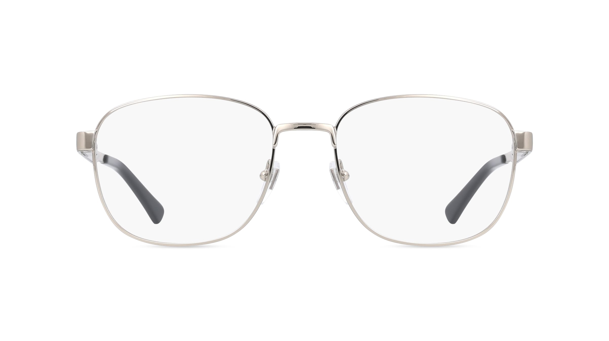 Gucci GG1225O Herren-Brille inkl. Gläser Vollrand Panto Metall-Gestell 56mm/18mm/140mm, silber