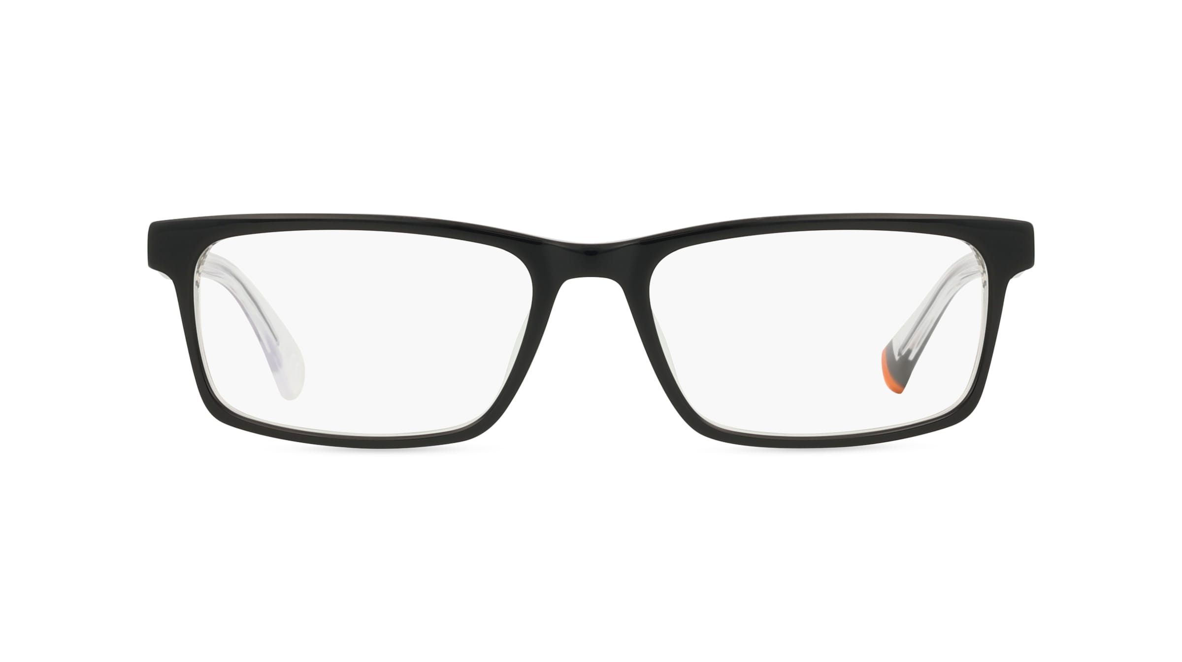 Superdry SDO 3001 Herren-Brille inkl. Gläser Vollrand Eckig Kunststoff-Gestell 53mm/16mm/145mm, schwarz