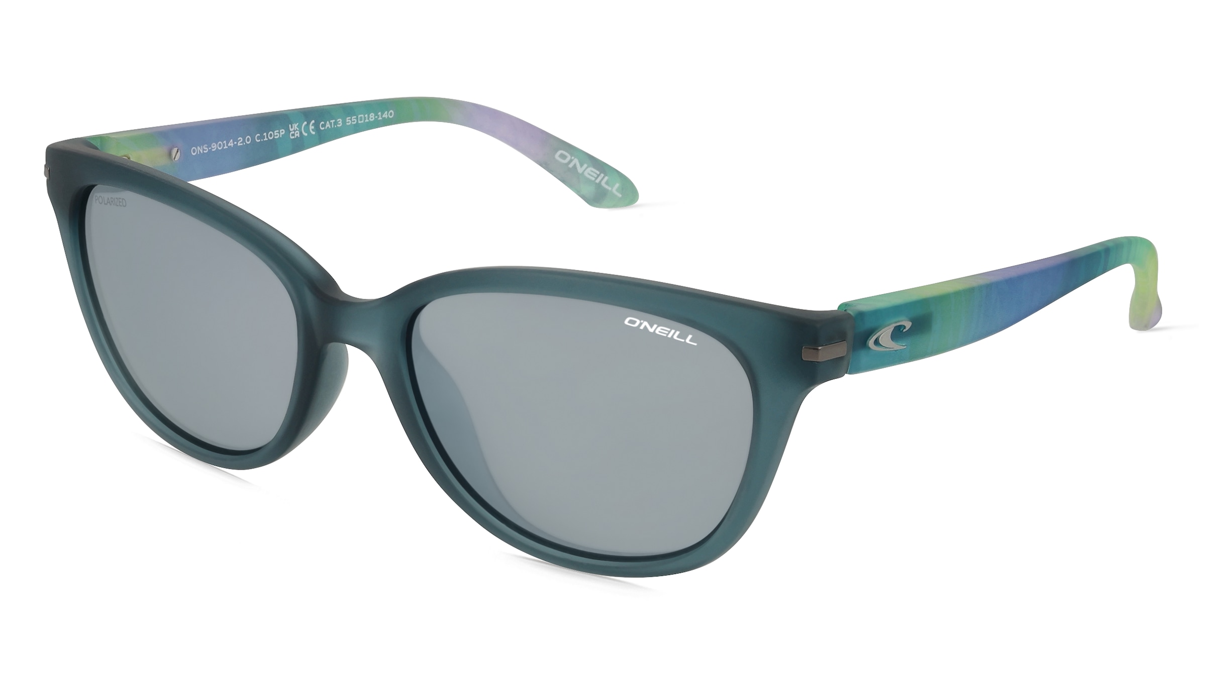 BoDe Design O'Neill 9014  2.0 ONS Damen-Sonnenbrille Vollrand Eckig Acetat-Gestell, blau