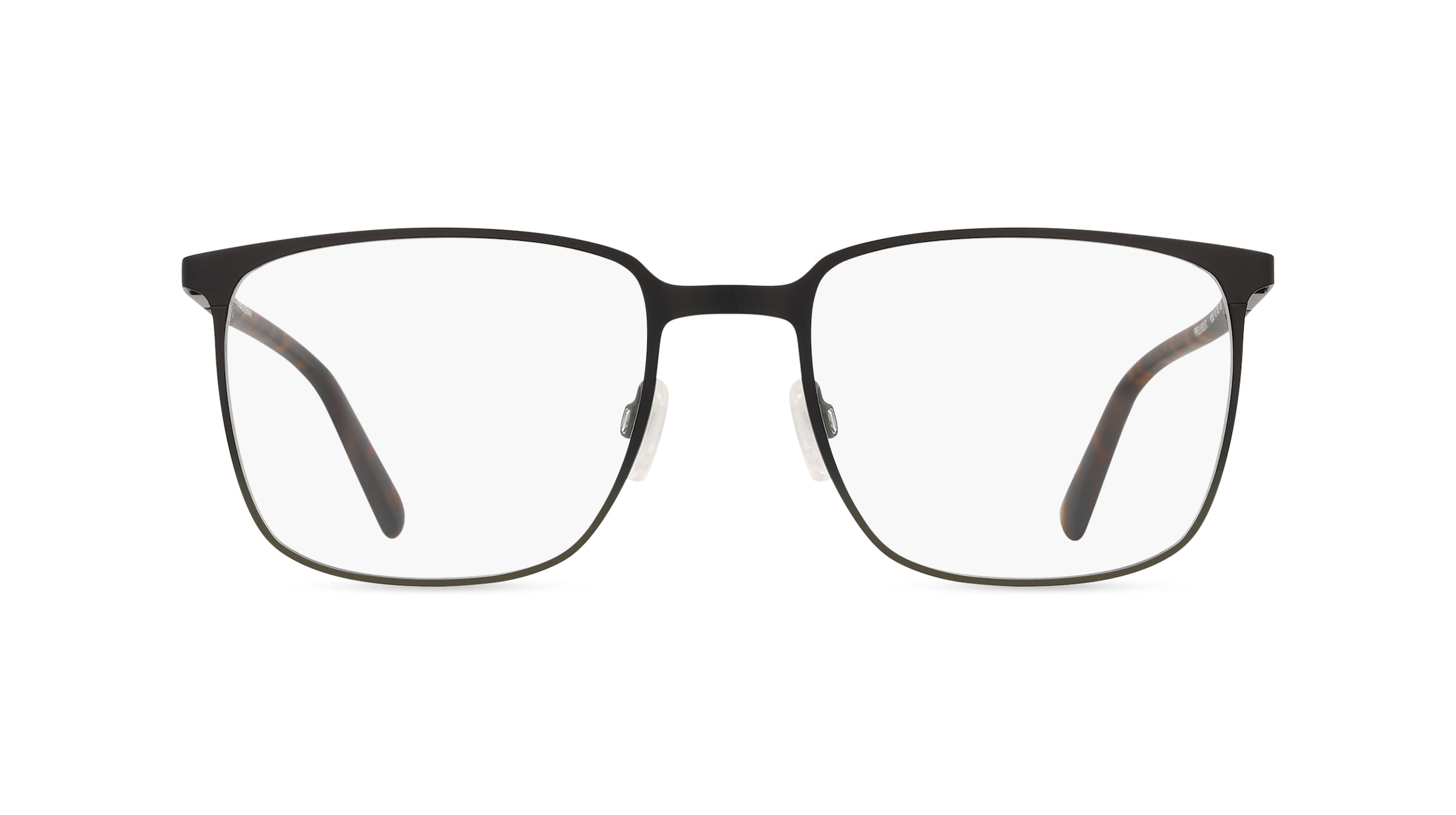 FREIGEIST 862056 Herren-Brille inkl. Gläser Vollrand Eckig Metall-Gestell 59mm/21mm/155mm, schwarz