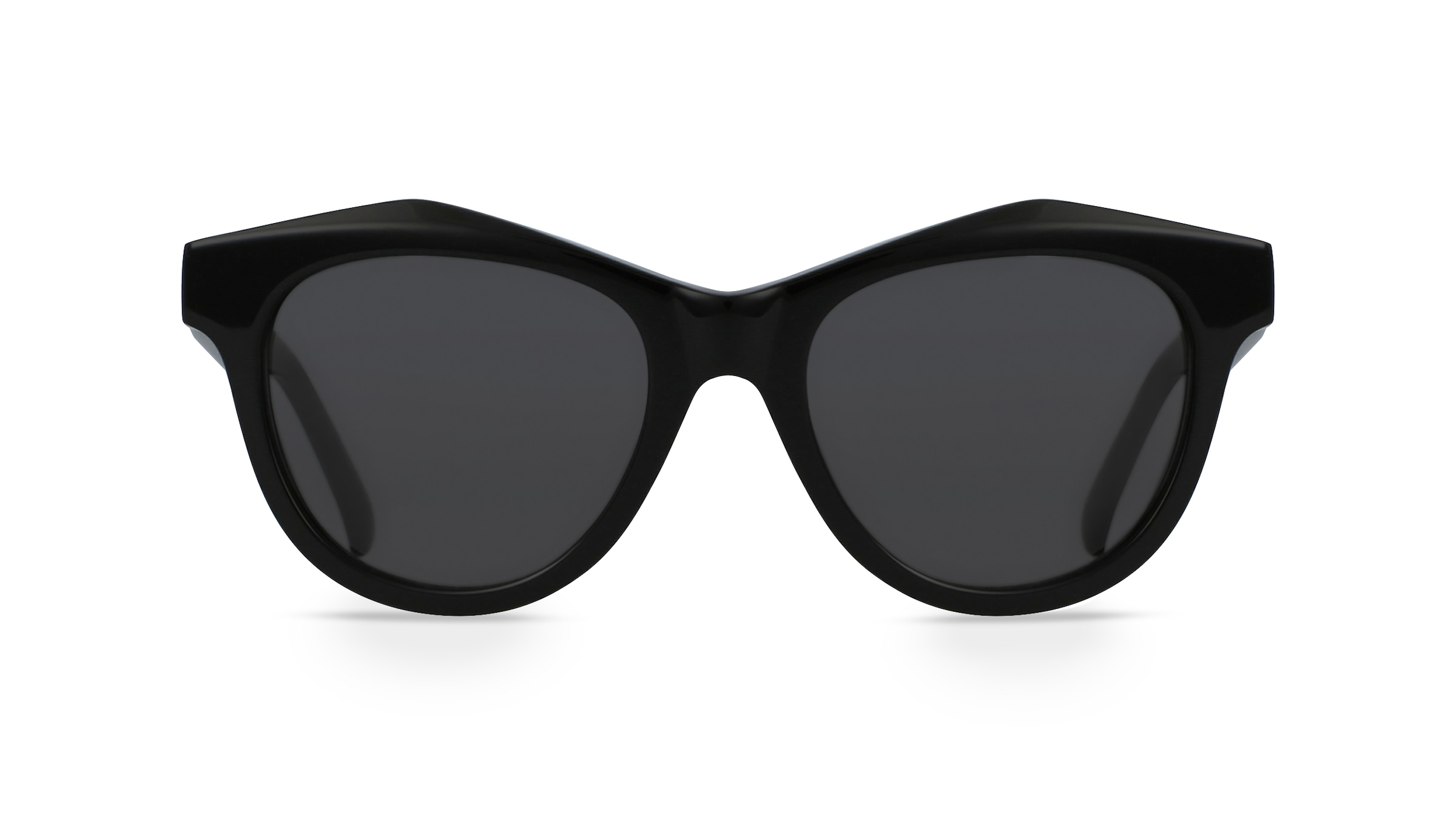 Fielmann MF 041 SUN FA Damen-Sonnenbrille Vollrand Quadratisch Acetat-Gestell, schwarz