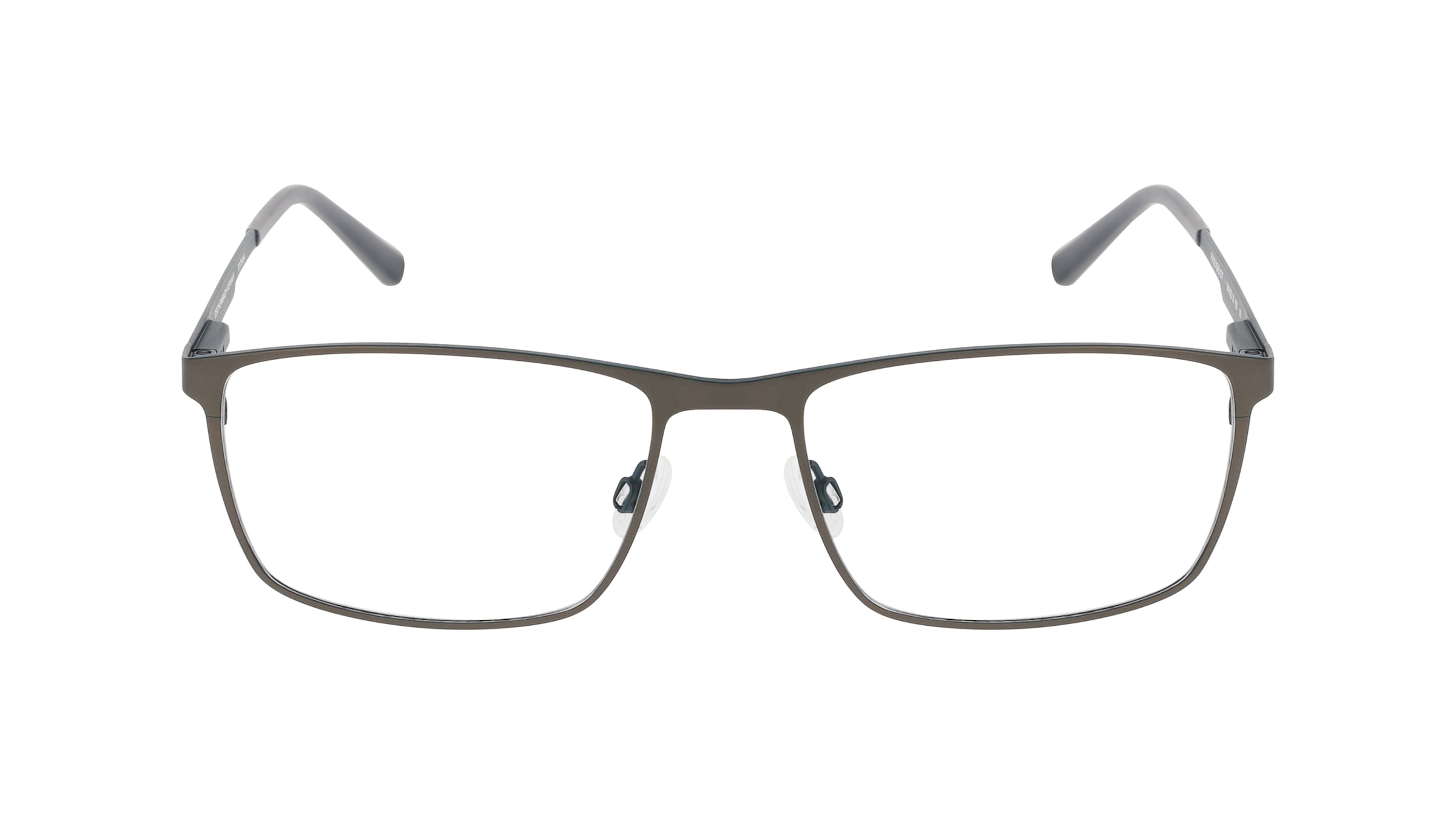 FREIGEIST 861022 Herren-Brille inkl. Gläser Vollrand Quadratisch Titan-Gestell 60/20/155, Grau