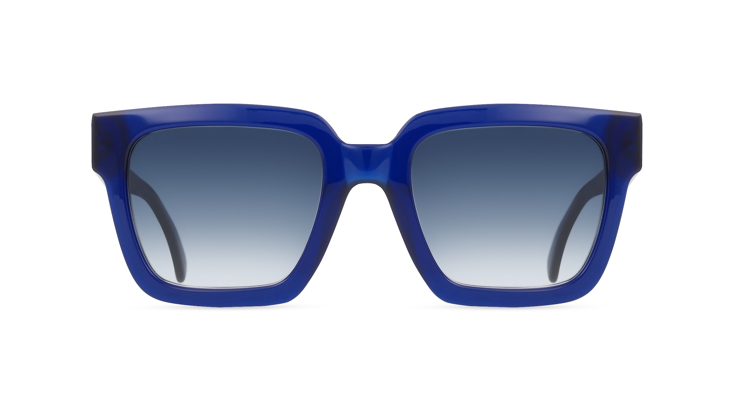 Fielmann MC 622 SUN FA JOY Damen-Sonnenbrille Vollrand Eckig Acetat-Gestell, blau