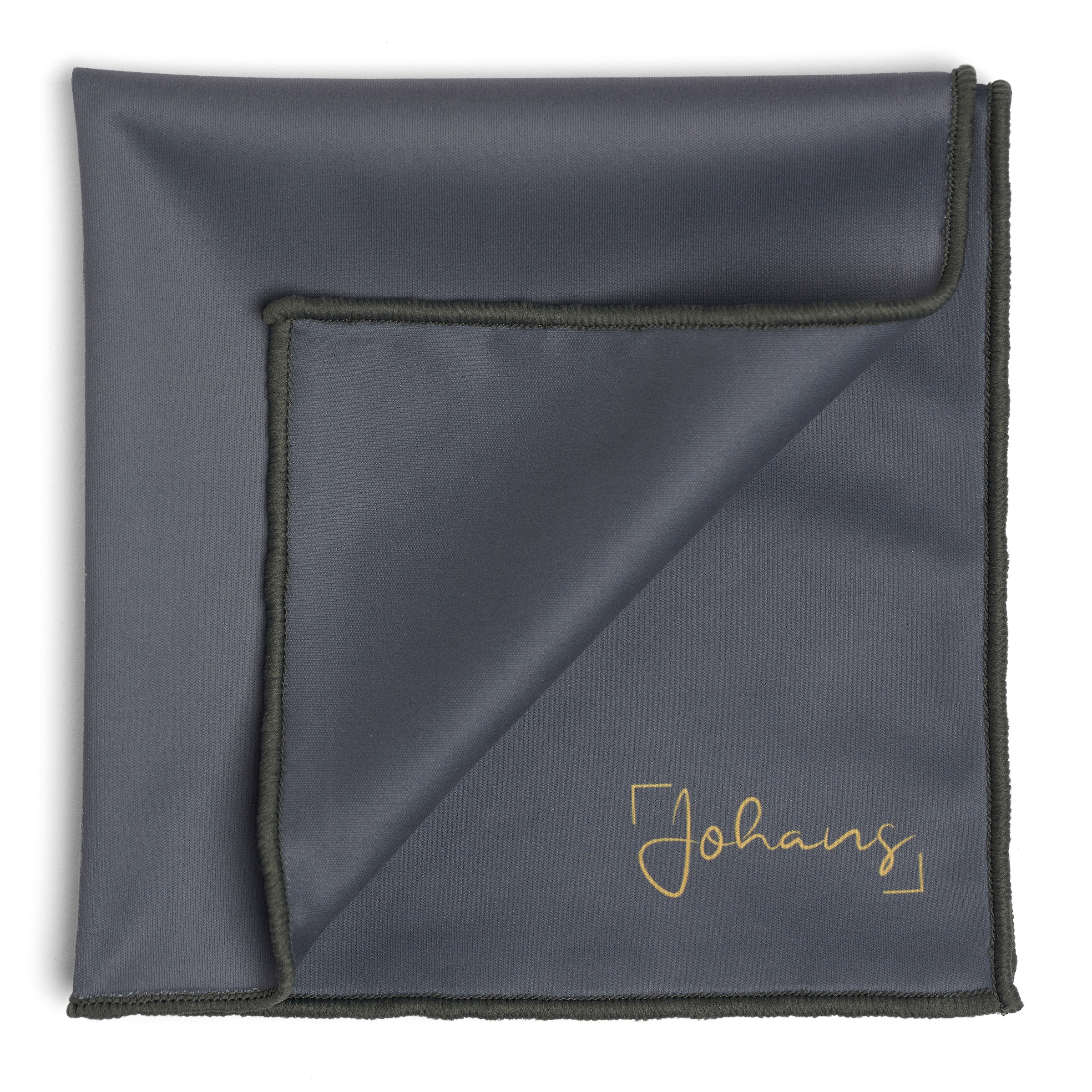 Johans Brillenputztuch Anthrazit