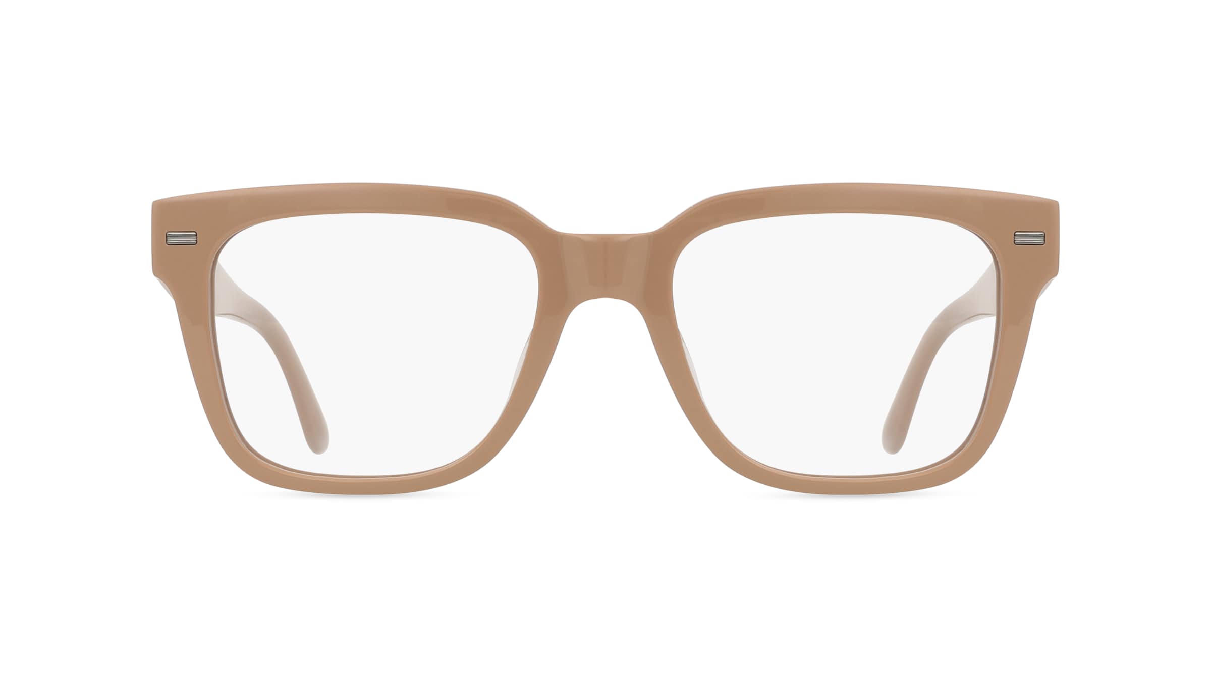 Fielmann LN 034 CL Unisex-Brille inkl. Gläser Vollrand Eckig Acetat-Gestell 53mm/19mm/145mm, braun