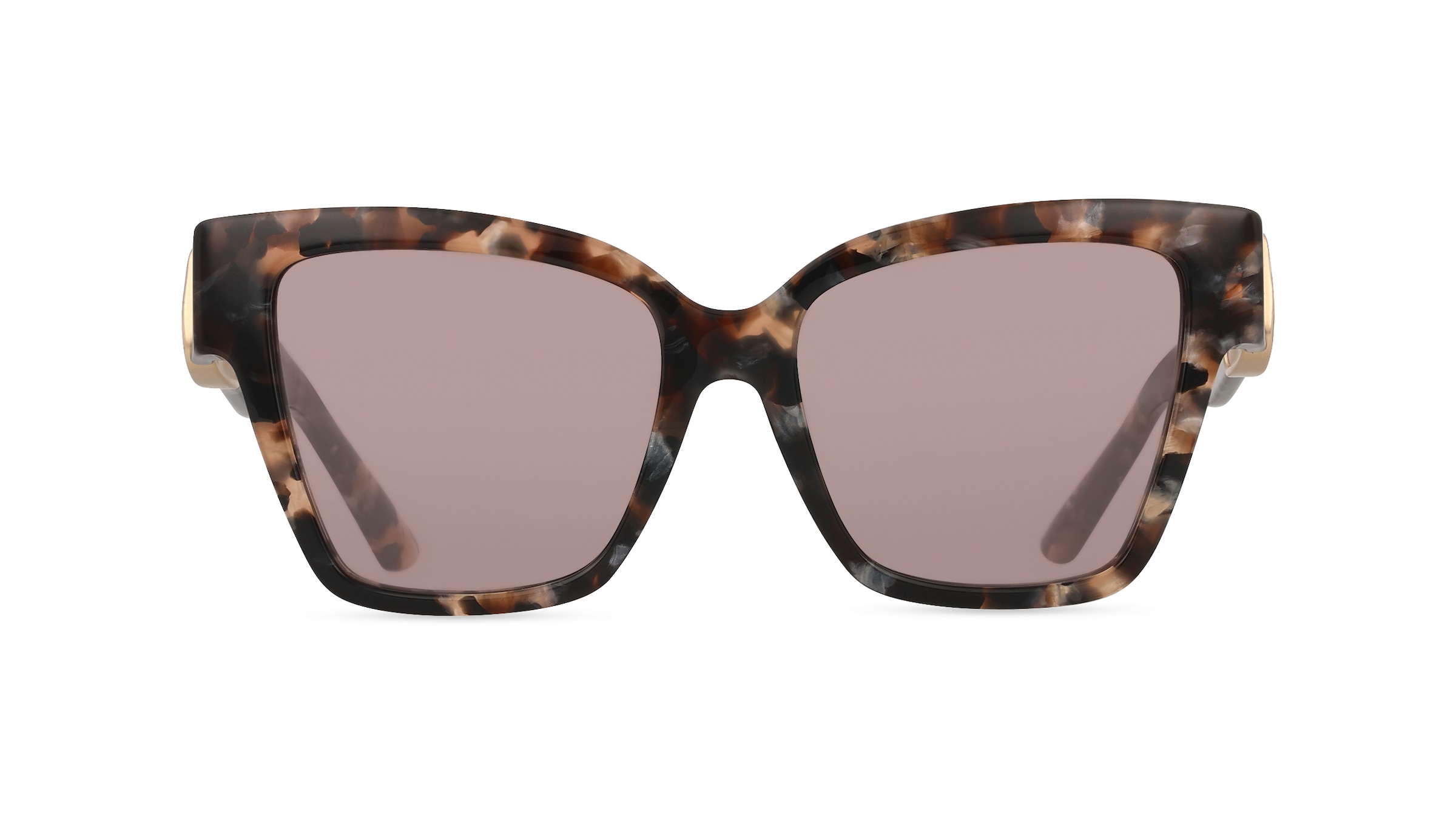 Dolce&Gabbana 0DG4470 Damen-Sonnenbrille Vollrand Eckig Metall-Gestell, braun