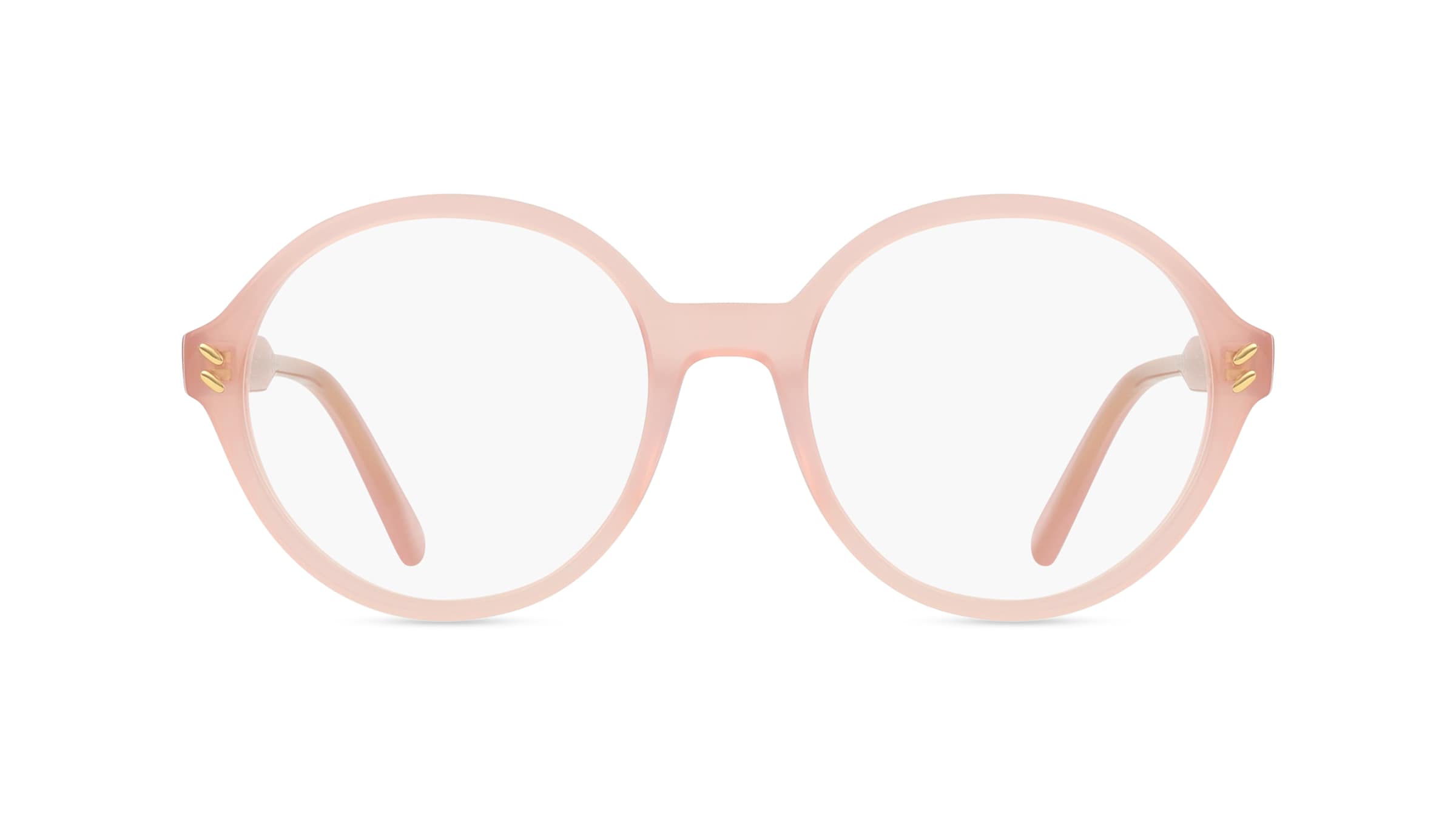 Stella McCartney SC50040I Damen-Brille inkl. Gläser Vollrand Rund Kunststoff-Gestell 53mm/19mm/140mm, pink