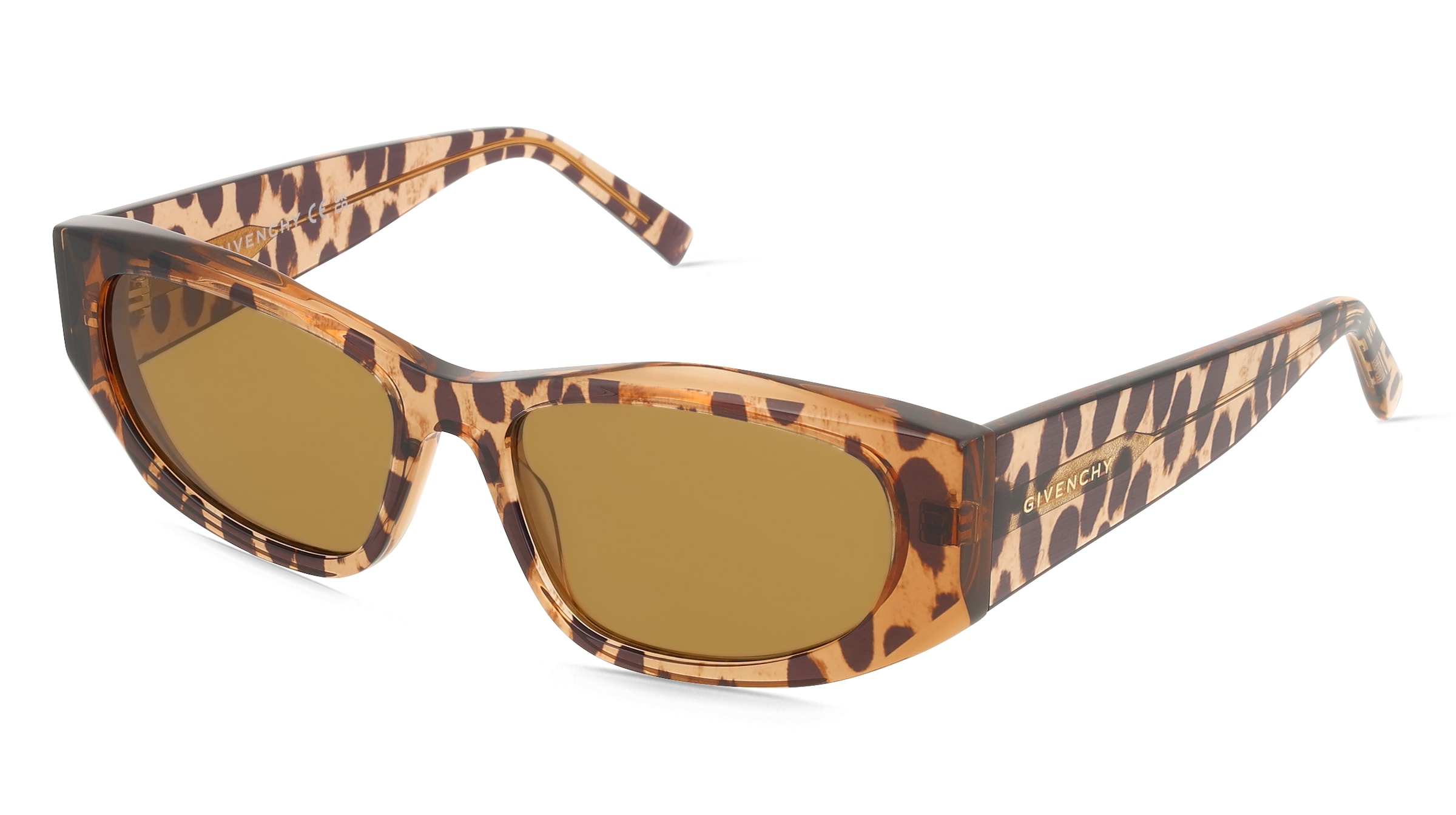 Givenchy GV40116I GV DAY Damen-Sonnenbrille Vollrand Geometrisch Acetat-Gestell, Braun