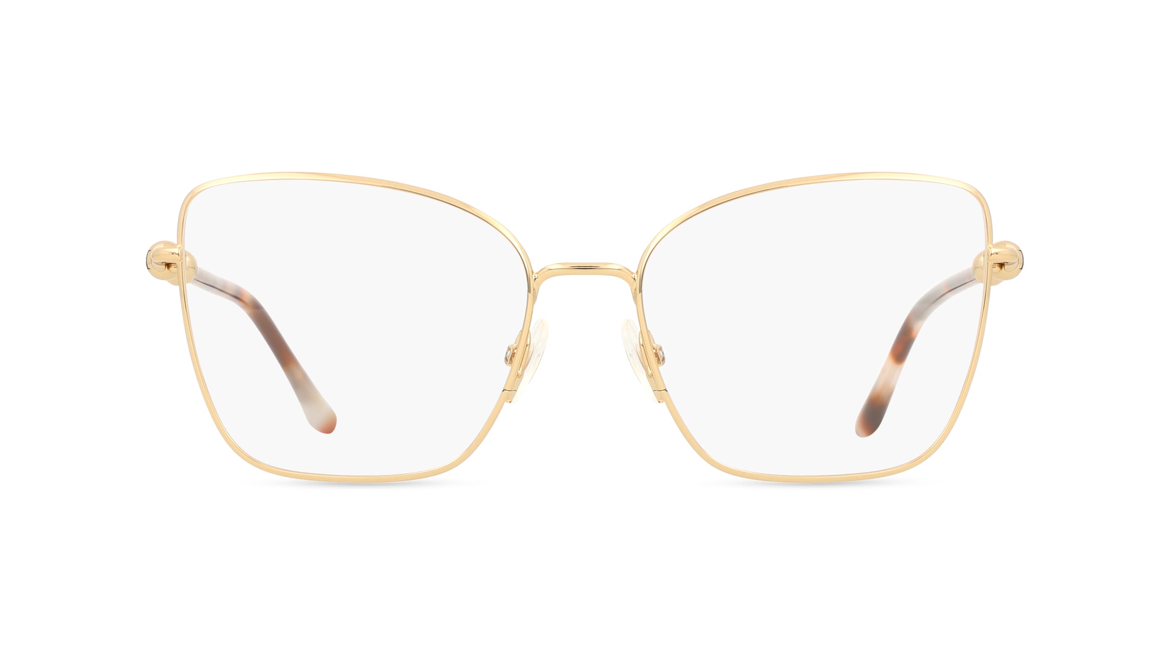 Carolina Herrera HER 0321 Damen-Brille inkl. Gläser Vollrand Butterfly Metall-Gestell 48mm/17mm/140mm, gold