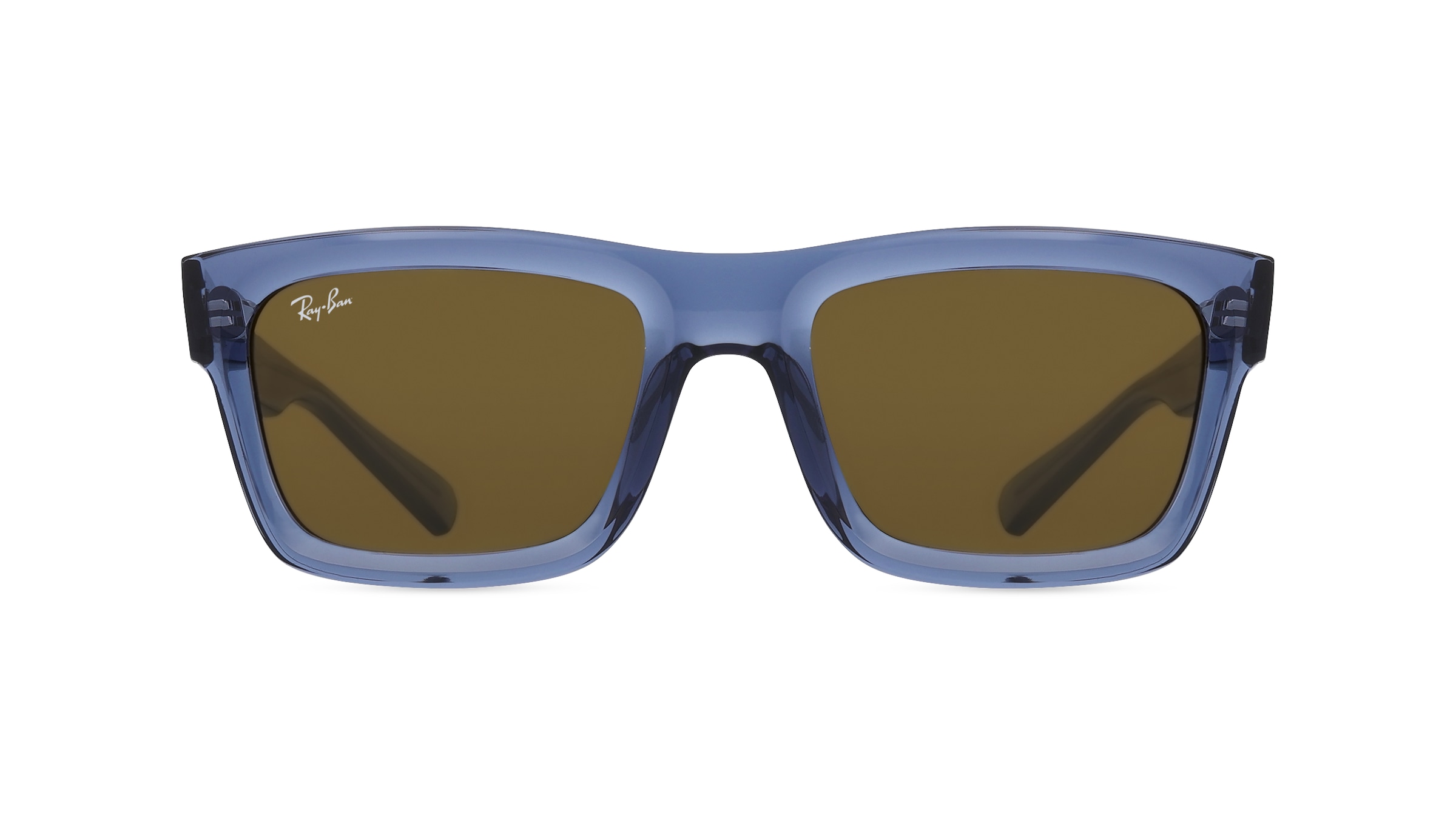 Ray-Ban RB4396 Unisex-Sonnenbrille Vollrand Eckig Bio-Kunststoff-Gestell, blau