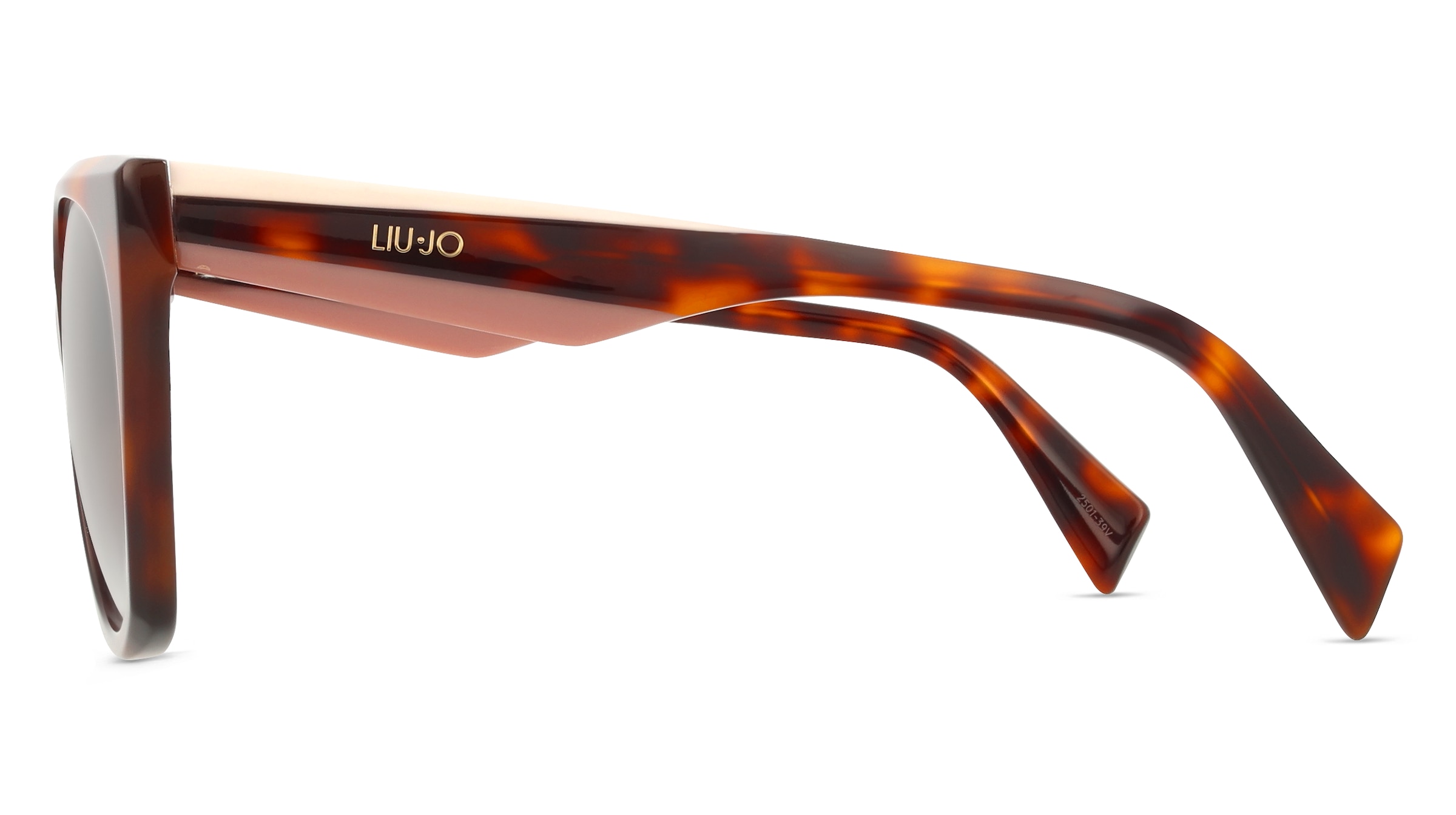 Thumbnail - Liu Jo LJ813S Unisex-Sonnenbrille Vollrand Quadratisch Acetat-Gestell, braun