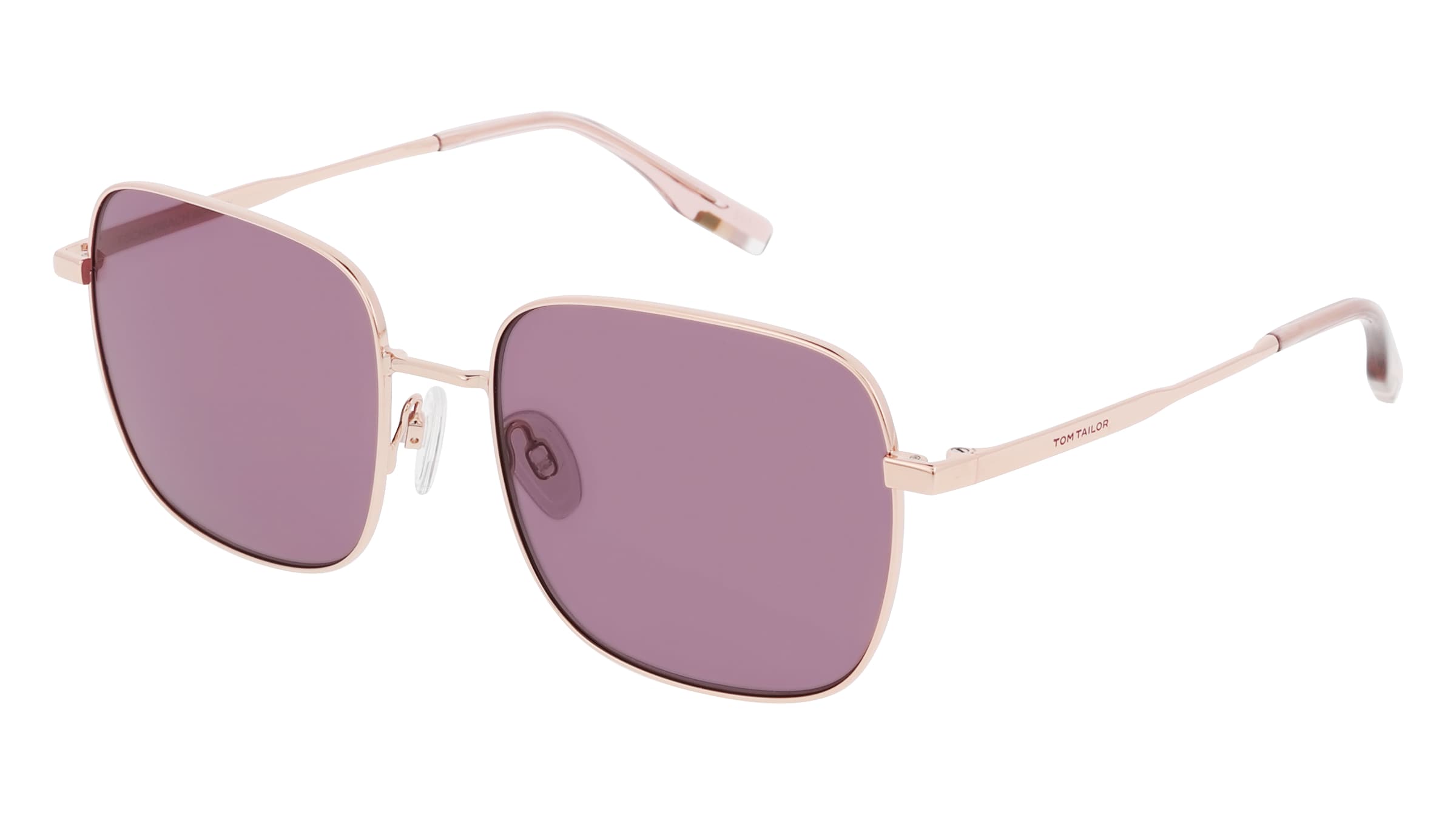 Tom Tailor 675003 Damen-Sonnenbrille Vollrand Cat Eye Metall-Gestell, Pink