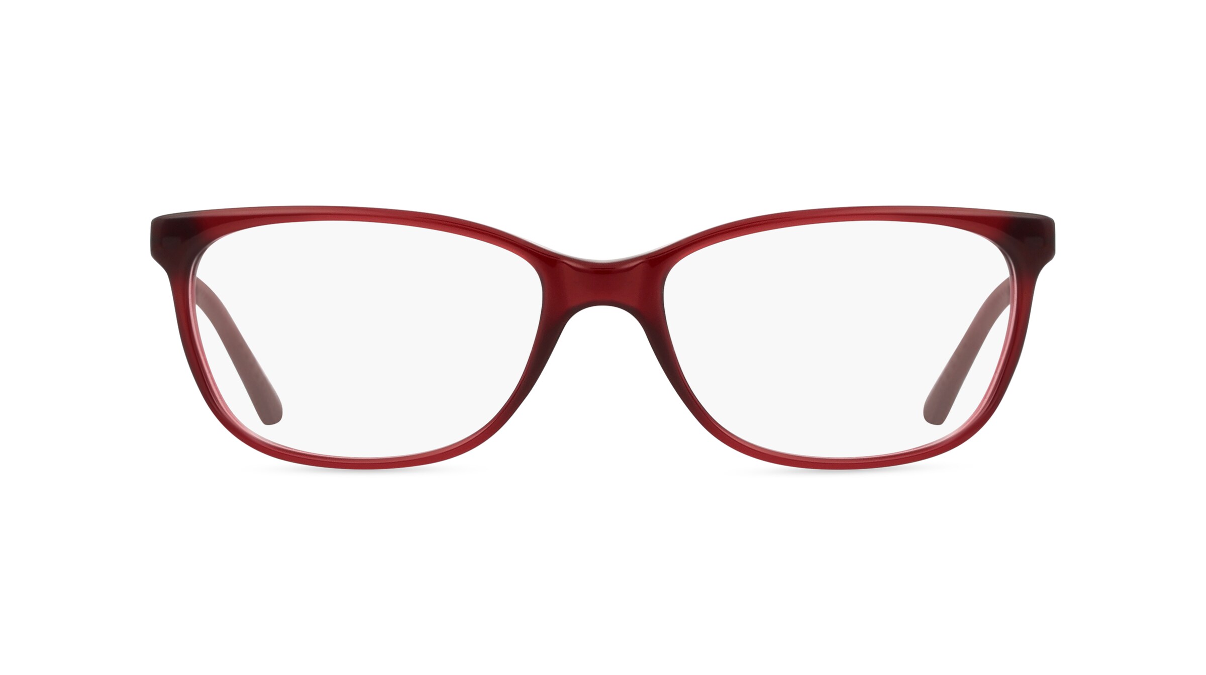 Polo Ralph Lauren RL6135 Damen-Brille inkl. Gläser Vollrand Rechteckig Acetat-Gestell 52mm/16mm/140mm, rot