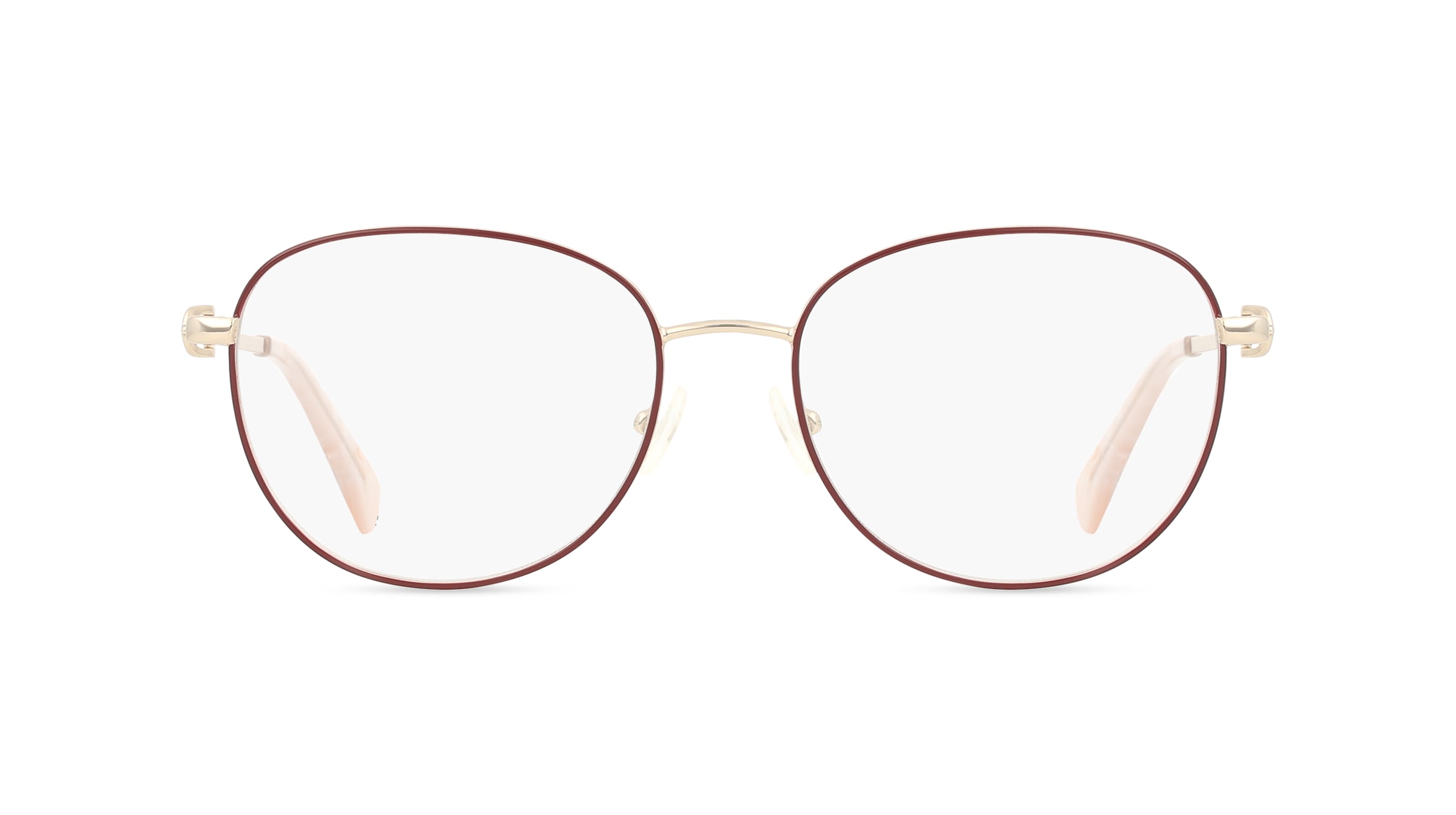 Longchamp LO2127 Damen-Brille inkl. Gläser Vollrand Oval Kunststoff-Gestell 52mm/18mm/140mm, Rot