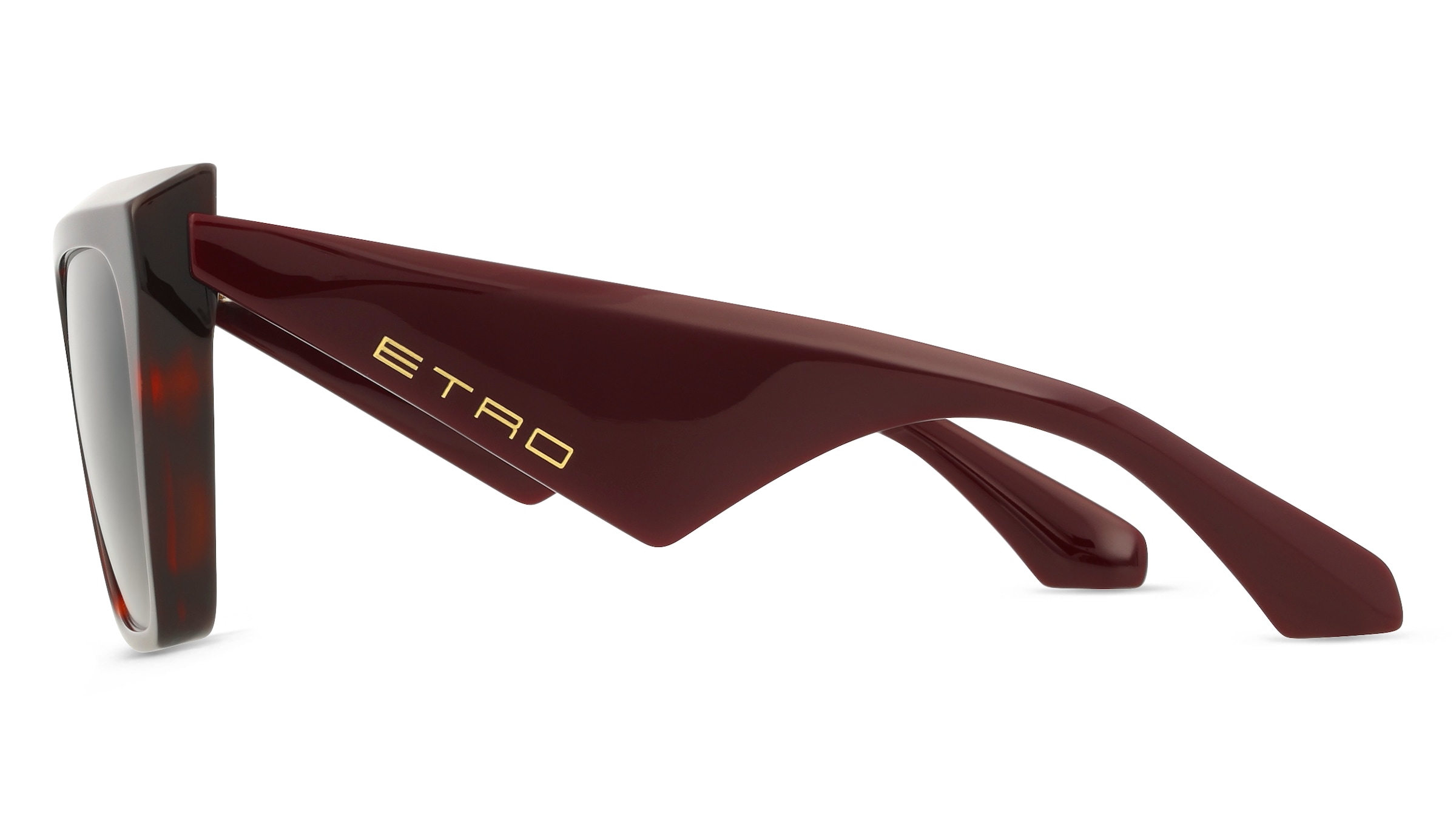 Thumbnail - Etro 0076/S Damen-Sonnenbrille Vollrand Eckig Acetat-Gestell, schwarz
