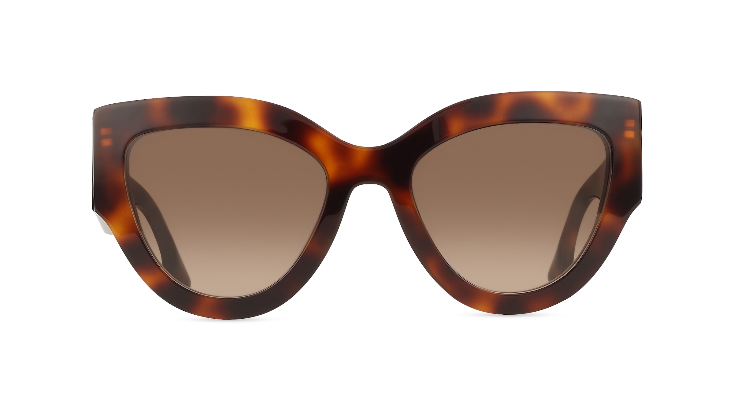 Victoria Beckham VB628S Damen-Sonnenbrille Vollrand Cateye Acetat-Gestell, braun