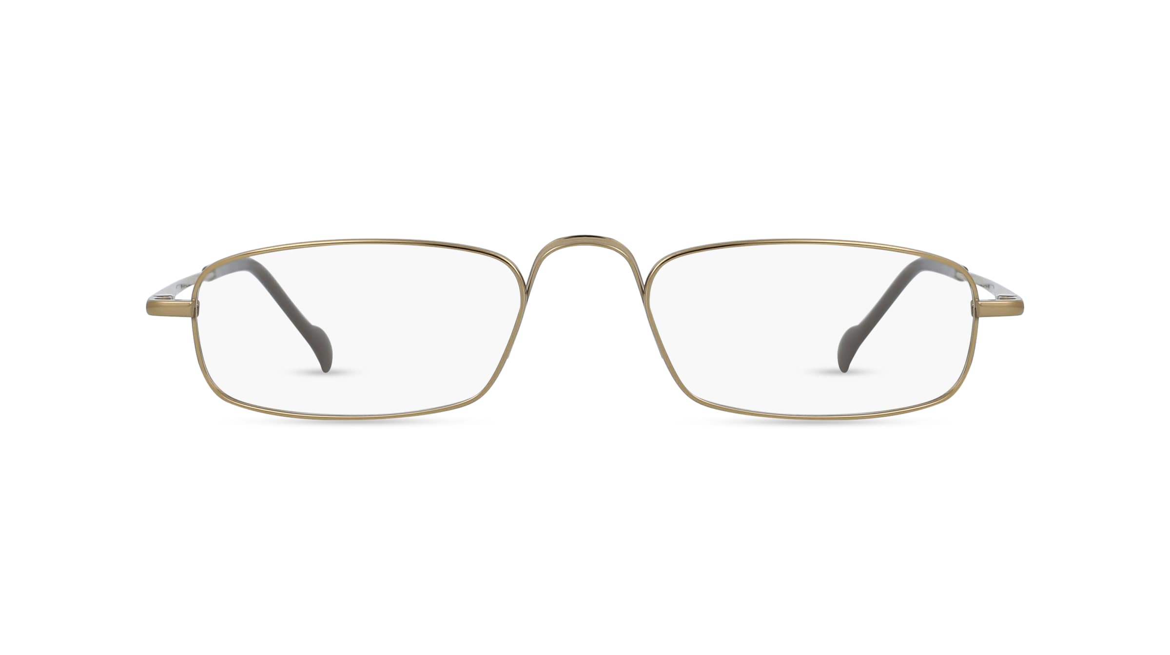 Fielmann COMFORT 120 FLEX CL Herren-Brille inkl. Gläser Vollrand Schmal Titan-Gestell 53mm/20mm/140mm, gold