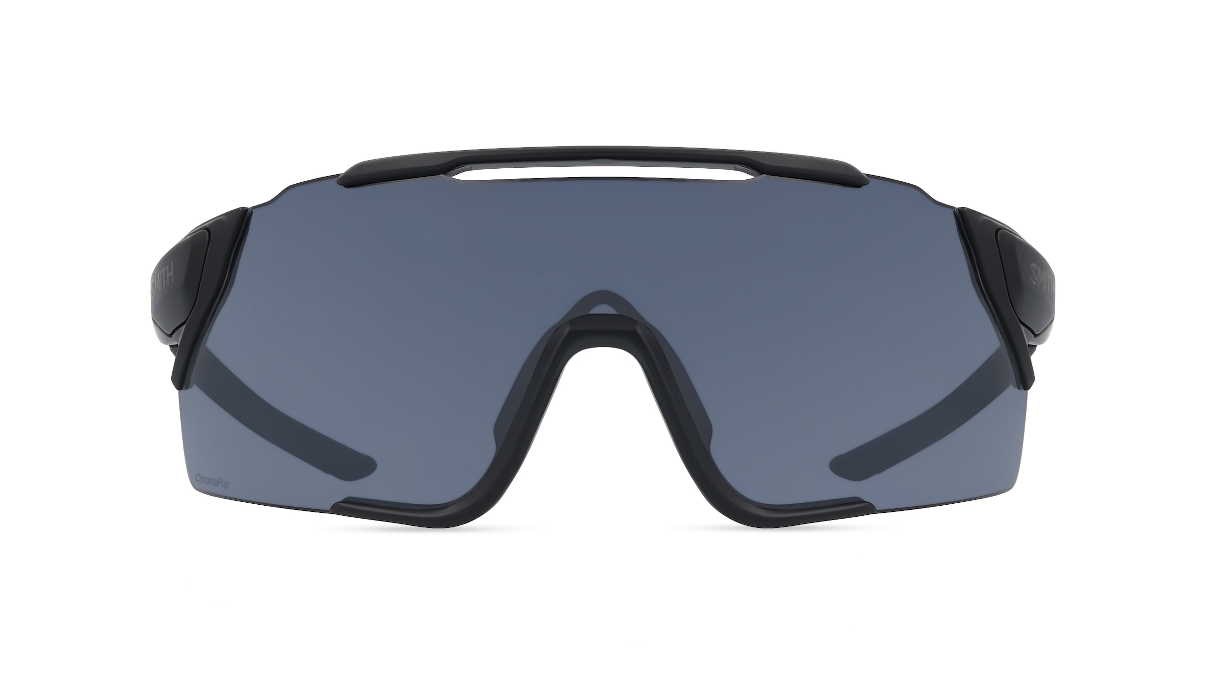 Smith ATTACK MAG MTB Unisex-Sonnenbrille Randlos Monoscheibe Kunststoff-Gestell, schwarz