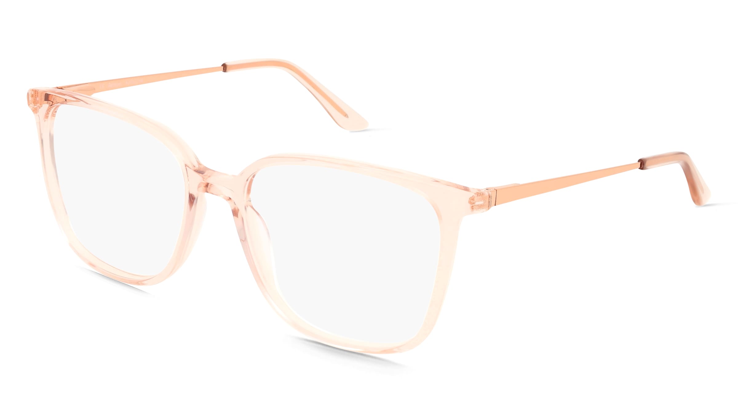 Fielmann ABC 098 FLEX FA NATASCHA Damen-Brille inkl. Gläser Vollrand Quadratisch Acetat-Gestell 52/16/135, Pink