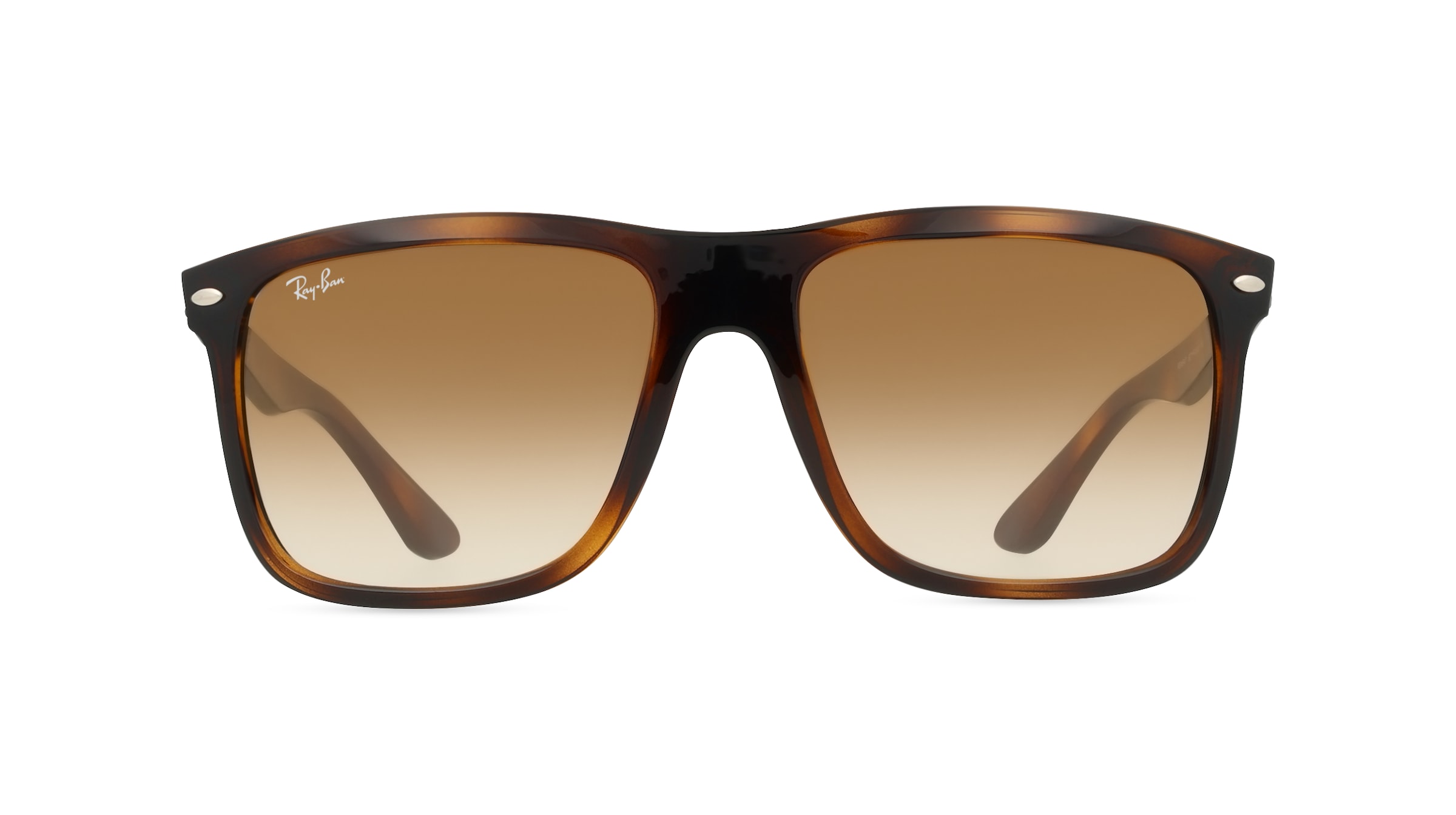 Ray-Ban RB4547 Unisex-Sonnenbrille Vollrand Eckig Kunststoff-Gestell, Havanna