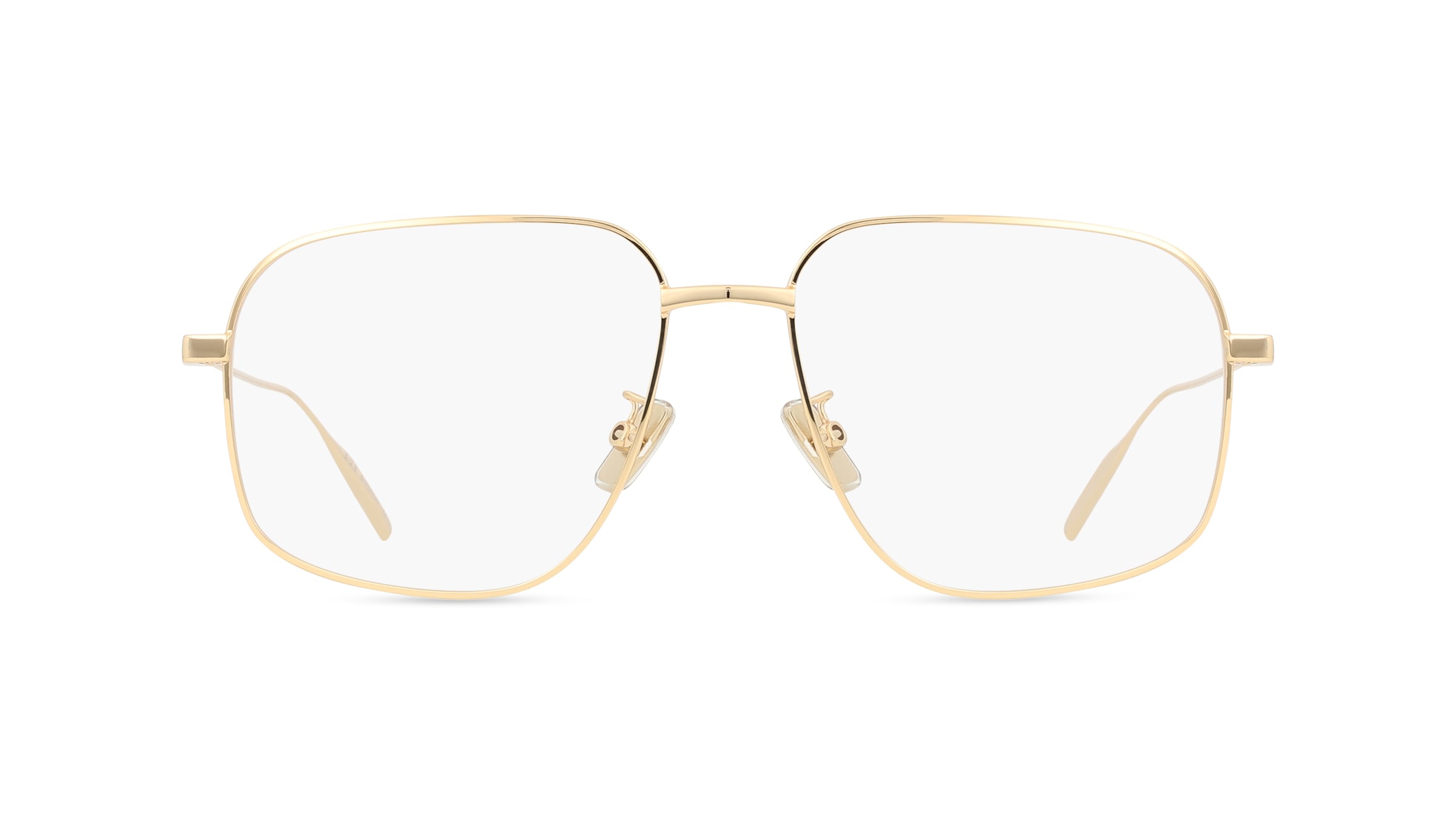 Givenchy GV50051U Herren-Brille inkl. Gläser Vollrand Eckig Metall-Gestell 56/16/145, gold