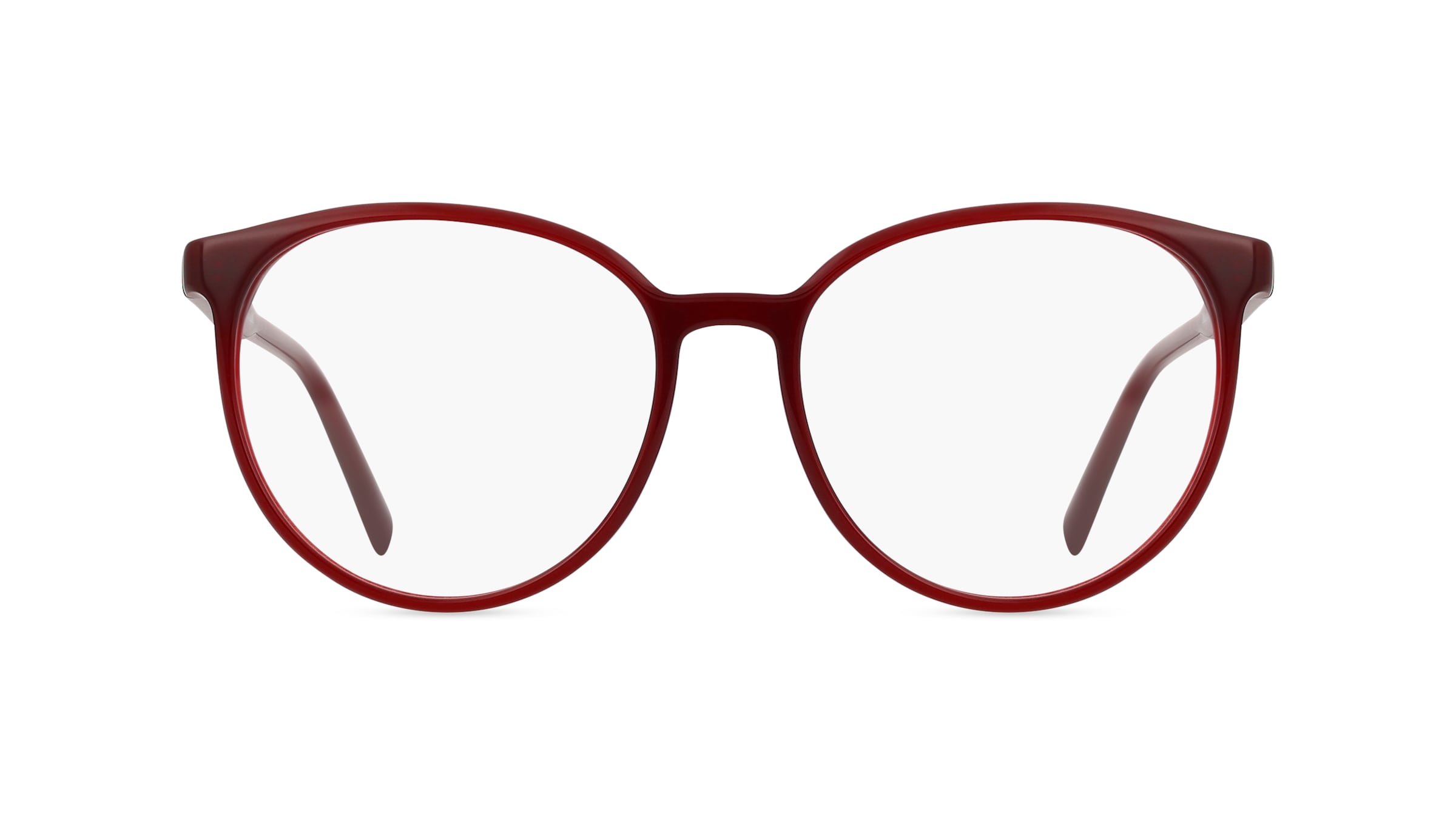 Marc O'Polo Eyewear 503221 Damen-Brille inkl. Gläser Vollrand Panto Kunststoff-Gestell 53mm/18mm/140mm, Rot