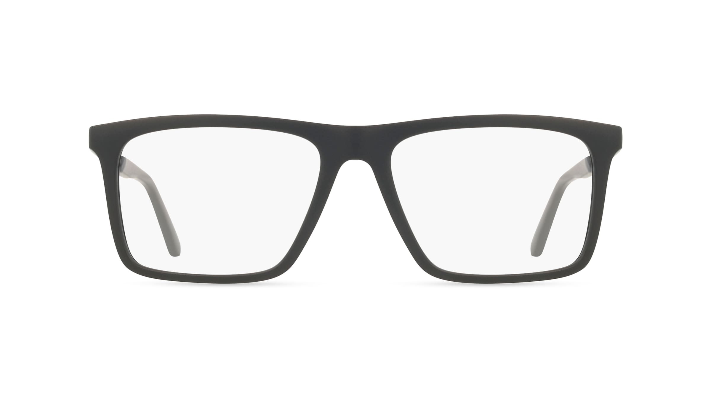 Emporio Armani EA3253 Herren-Brille inkl. Gläser Vollrand Quadratisch Kunststoff-Gestell 55/17/145, Schwarz