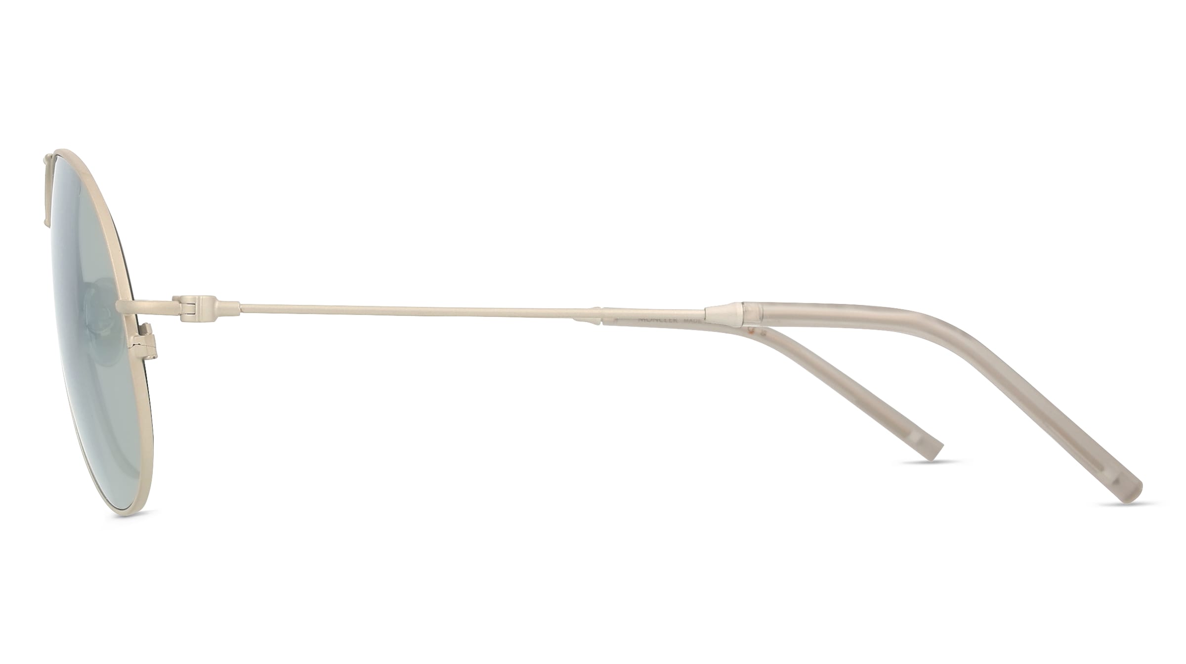 Thumbnail - Moncler ME4002 FLYZE Unisex-Sonnenbrille Vollrand Pilot Metall-Gestell, grau