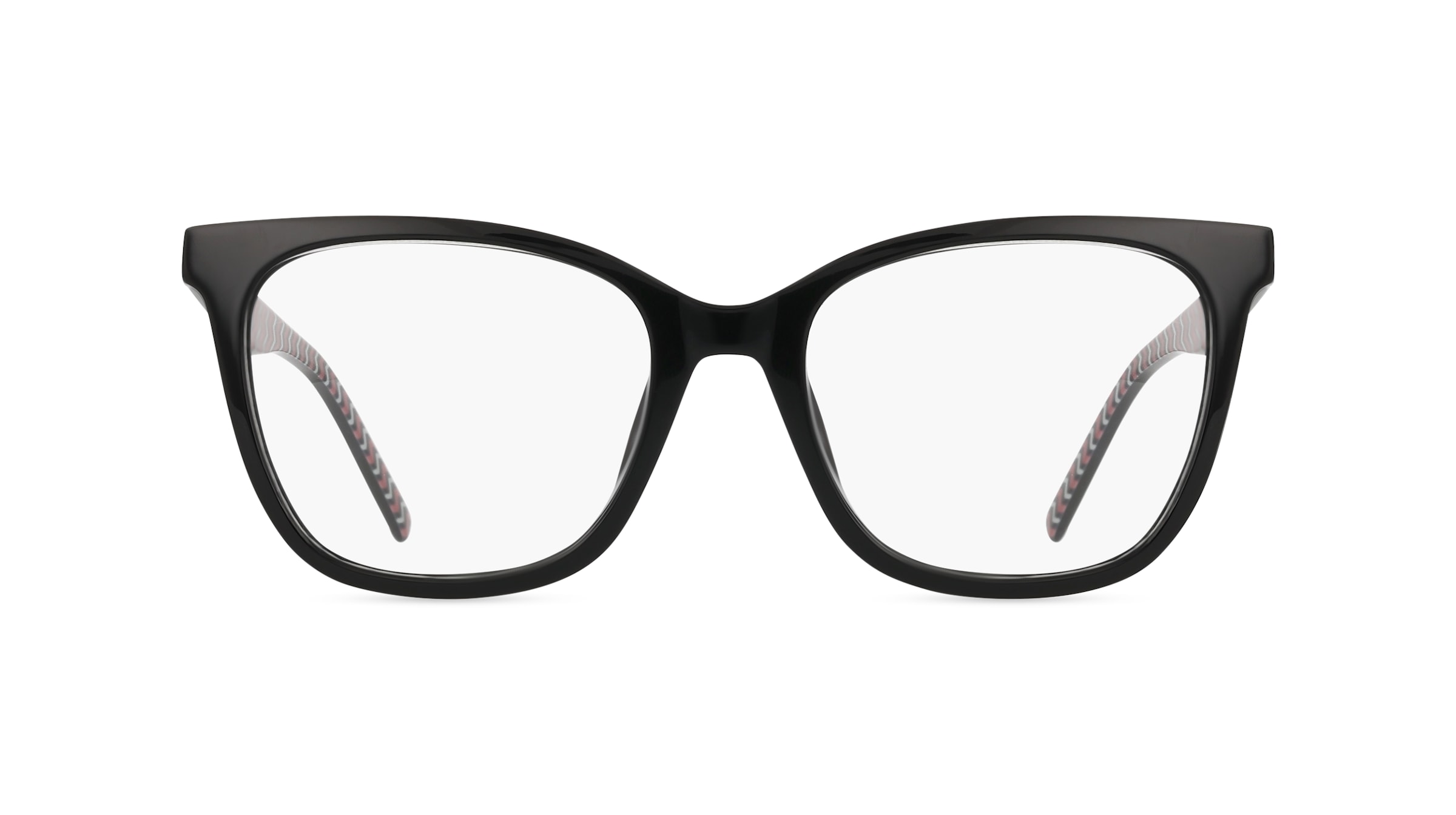 Missoni MMI 0114 Damen-Brille inkl. Gläser Vollrand Eckig Acetat-Gestell 53mm/18mm/140mm, schwarz