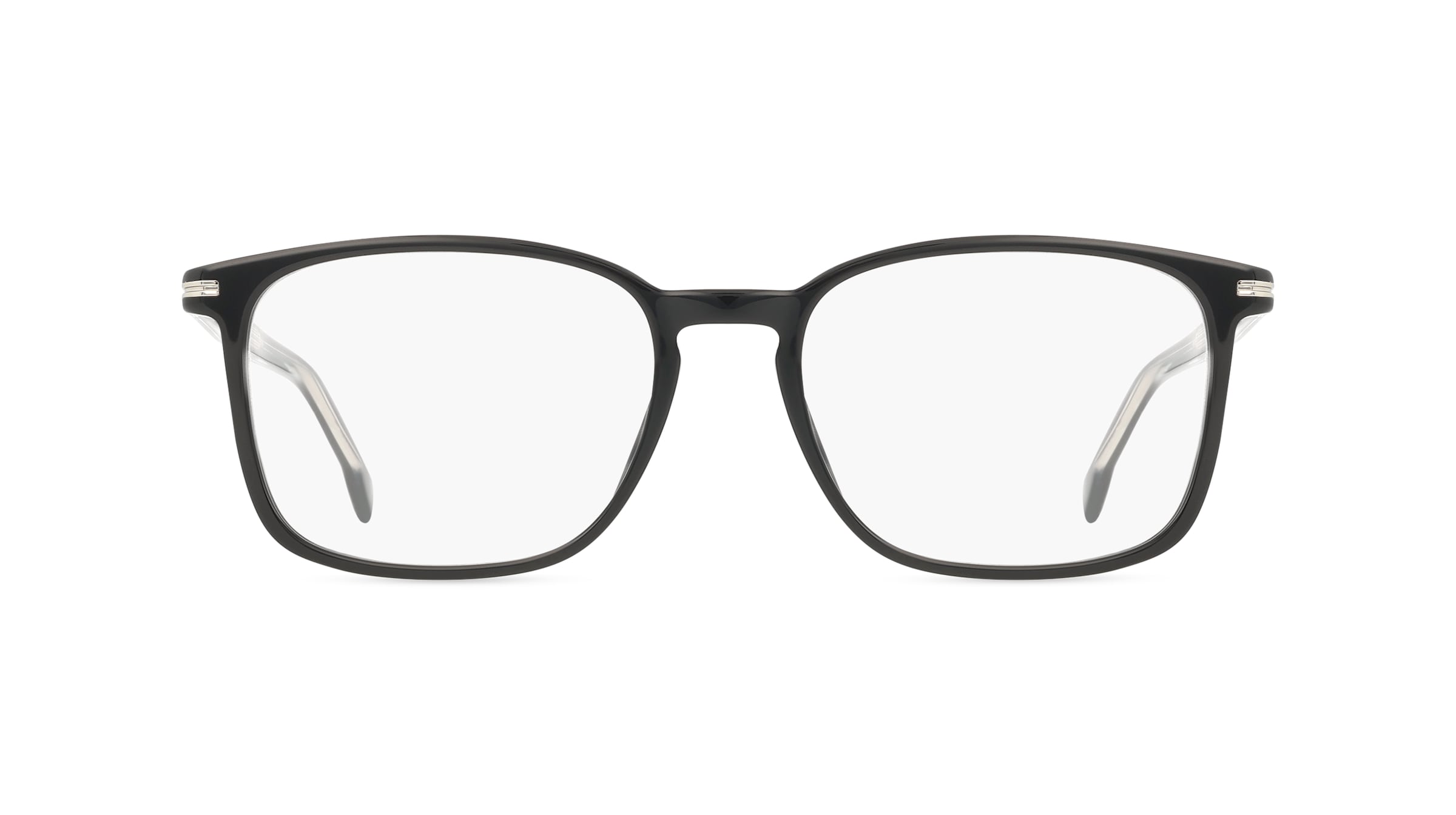 Boss 108920 Herren-Brille inkl. Gläser Vollrand Eckig Acetat-Gestell 42mm/18mm/145mm, schwarz