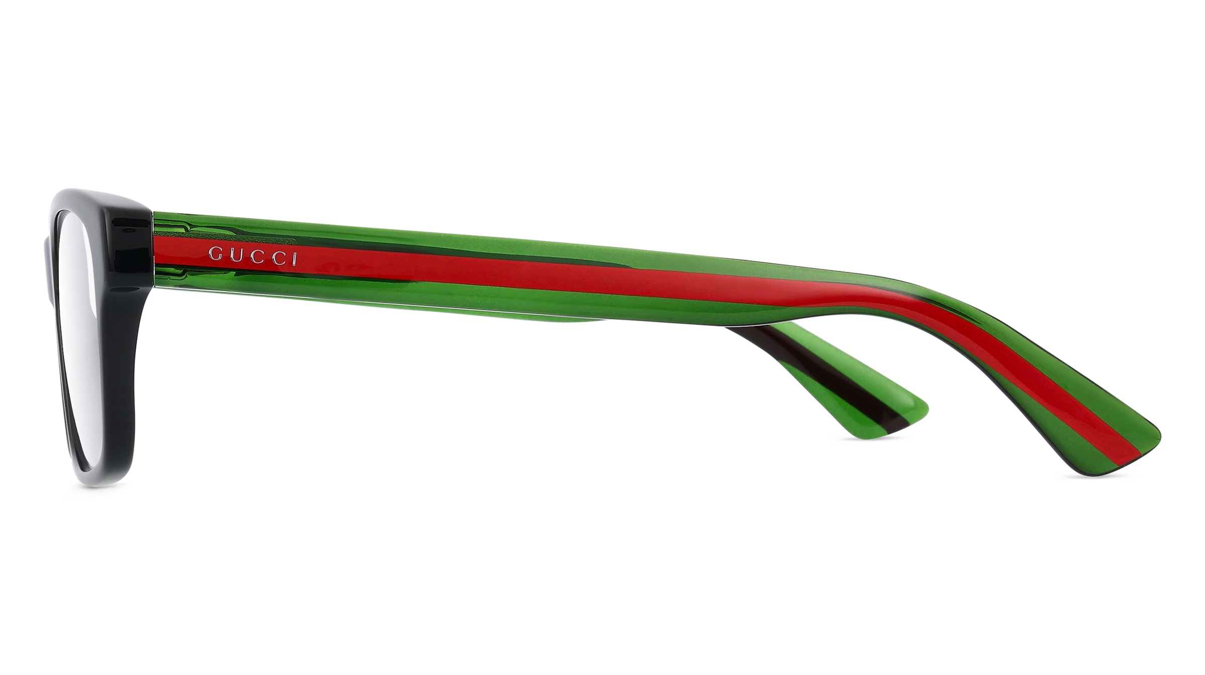 Thumbnail - Gucci GG0006ON Herren-Brille inkl. Gläser Vollrand Eckig Kunststoff-Gestell 55mm/18mm/145mm, schwarz
