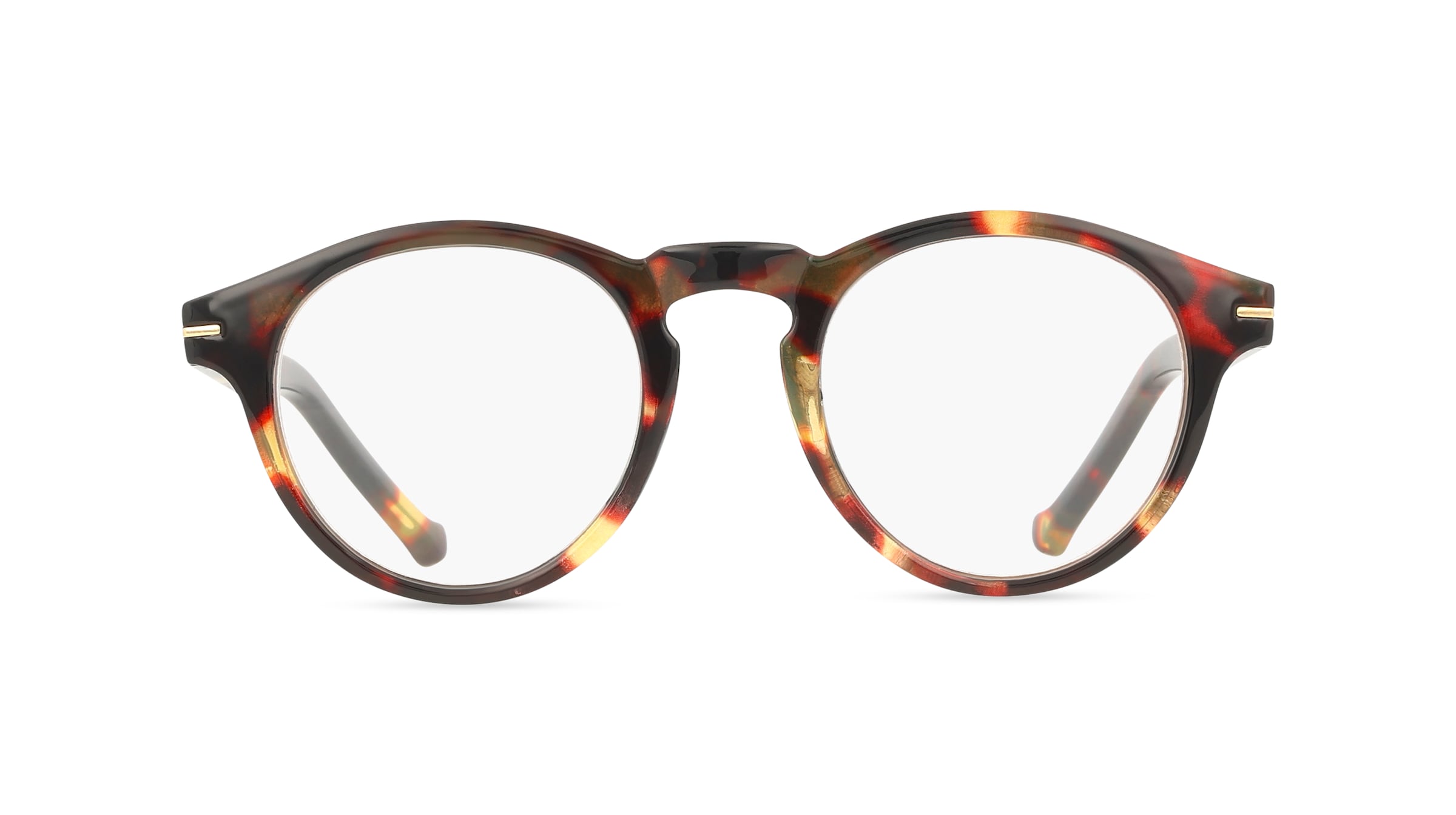 I NEED YOU FRANKIE Unisex-Brille Vollrand Panto Kunststoff-Gestell, braun
