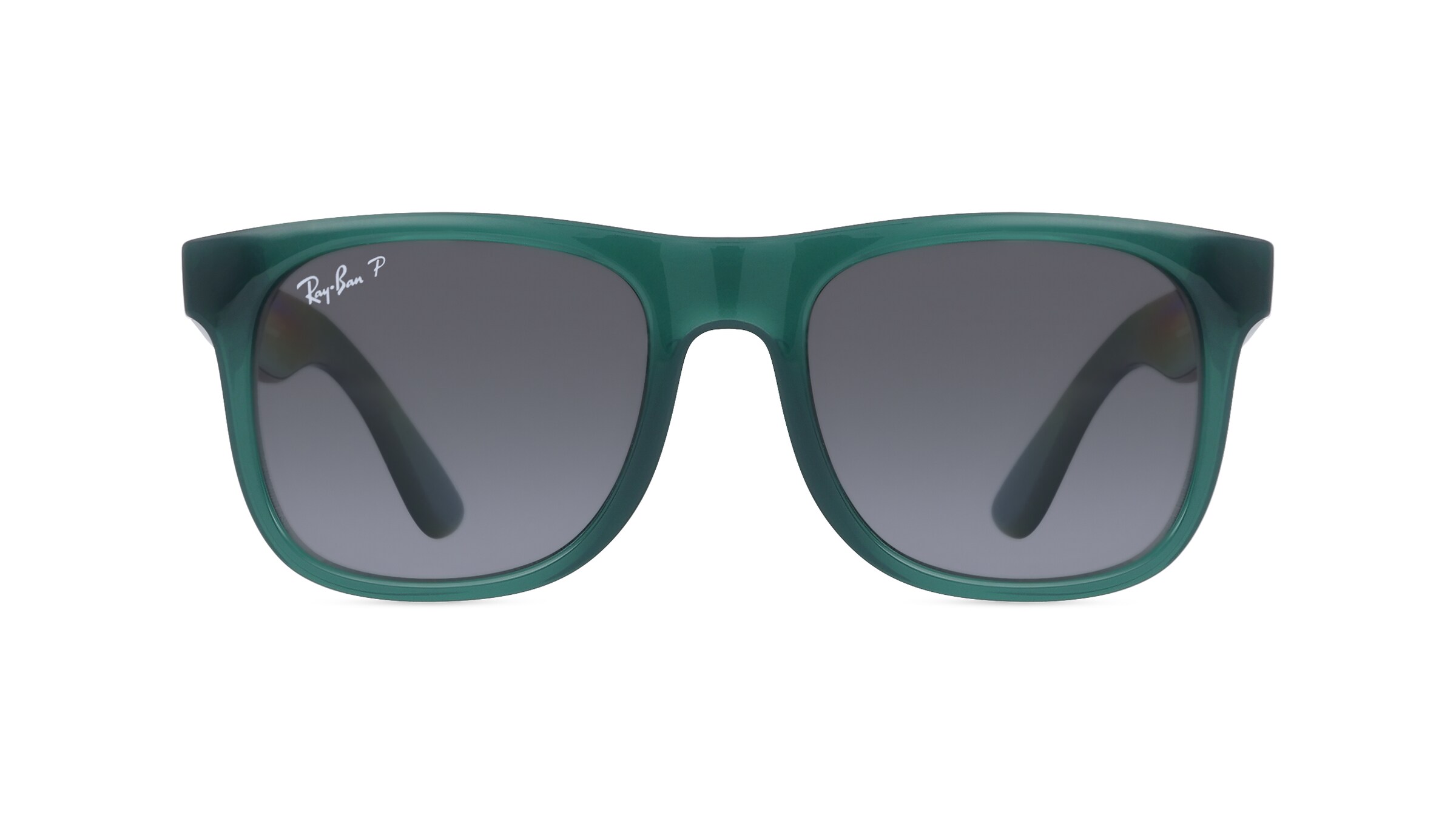 Ray-Ban Junior RJ9069S Jugend-Sonnenbrille Vollrand Eckig Kunststoff-Gestell, grau