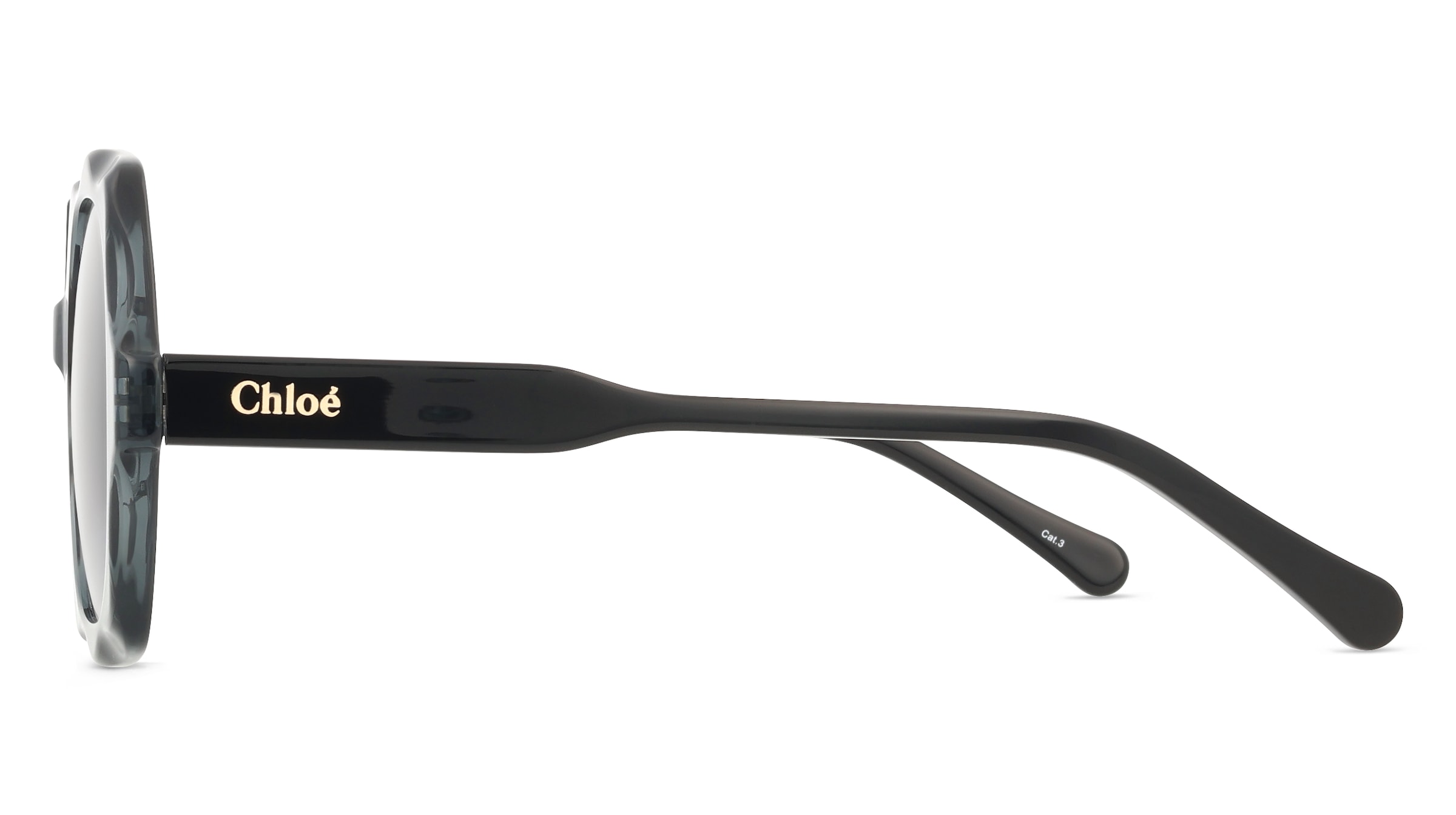 Thumbnail - Chloé CH0226S Unisex-Sonnenbrille Vollrand Rectangular Acetat-Gestell, grau