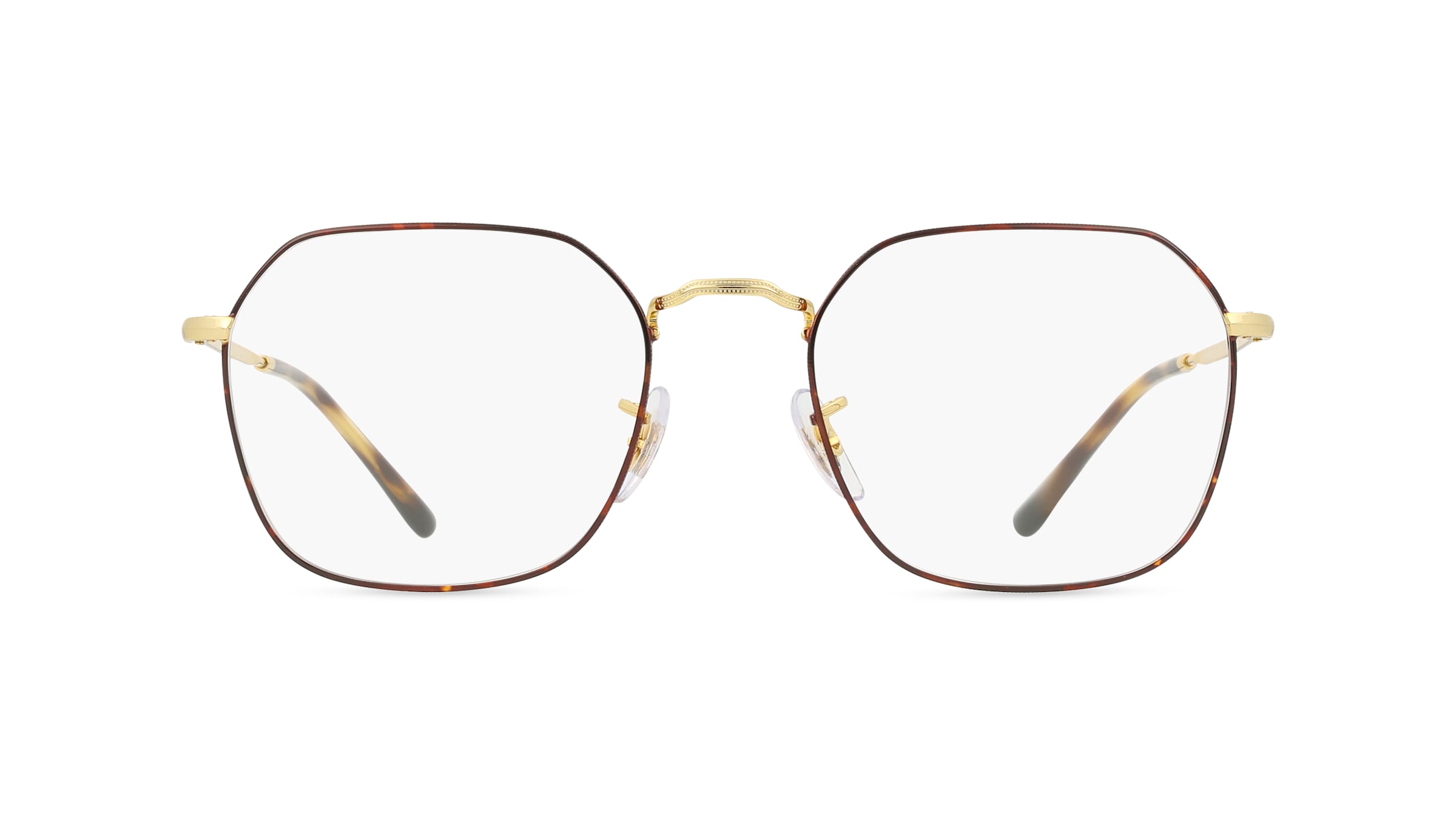 Ray-Ban 0RX3694V JIM Unisex-Brille inkl. Gläser Vollrand Eckig Metall-Gestell 53mm/20mm/140mm, gold