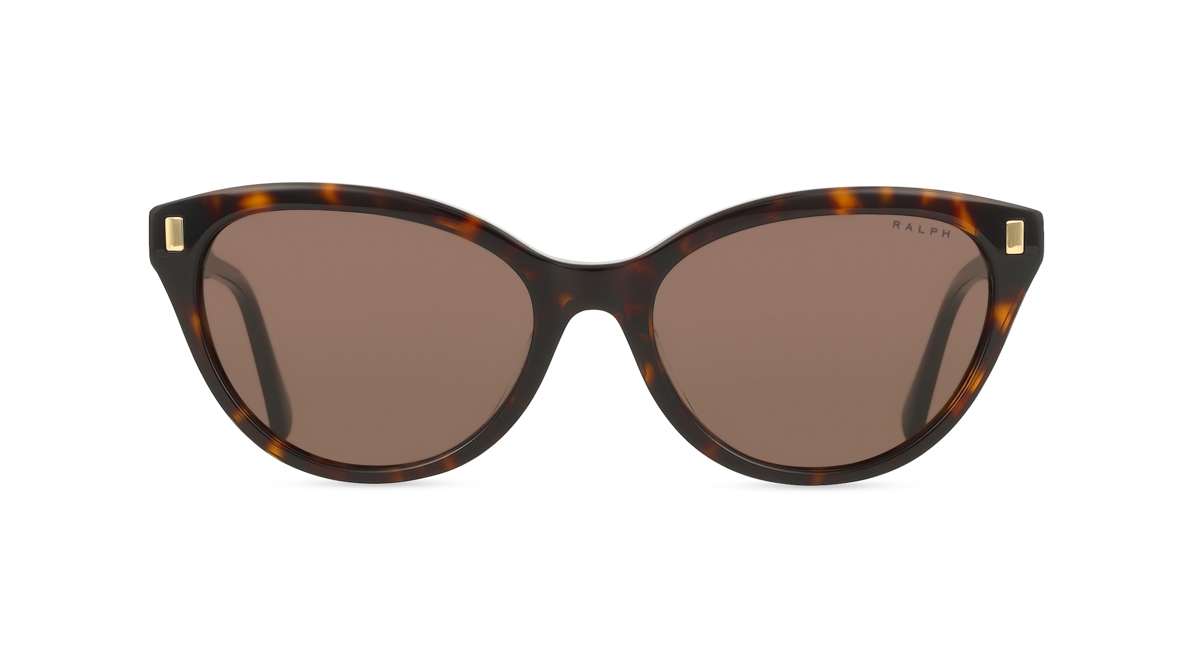 Ralph RA5326U Damen-Sonnenbrille Vollrand Cateye Acetat-Gestell, braun