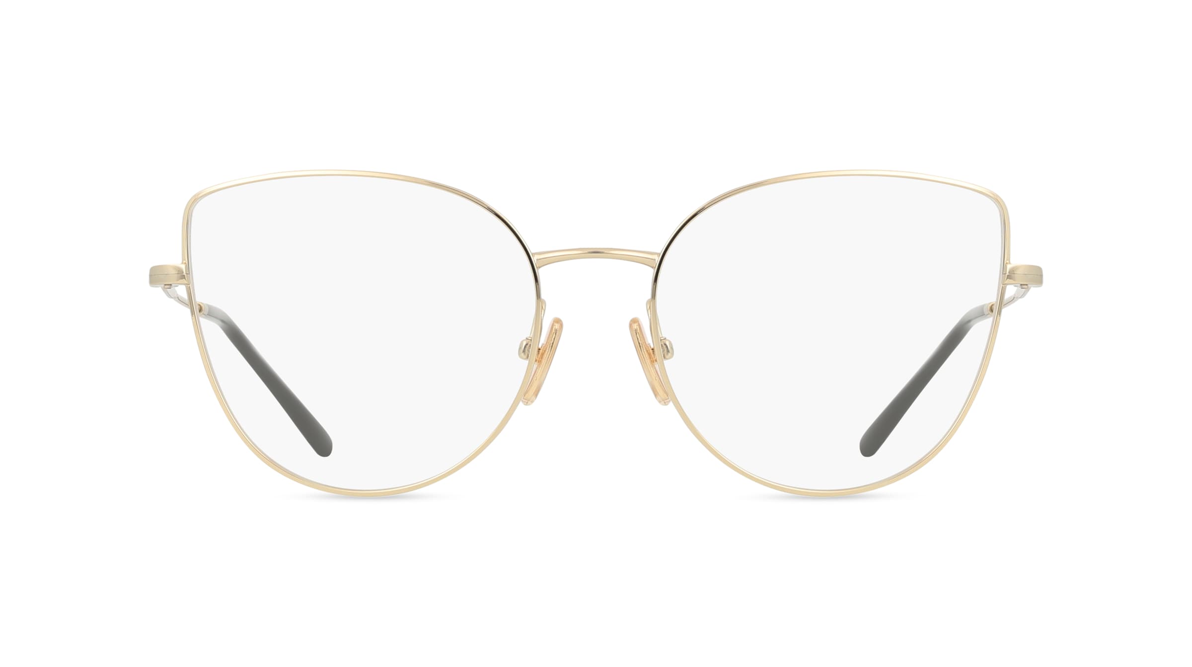 Vogue VO4298T Damen-Brille inkl. Gläser Vollrand Butterfly Titan-Gestell 53mm/18mm/140mm, gold