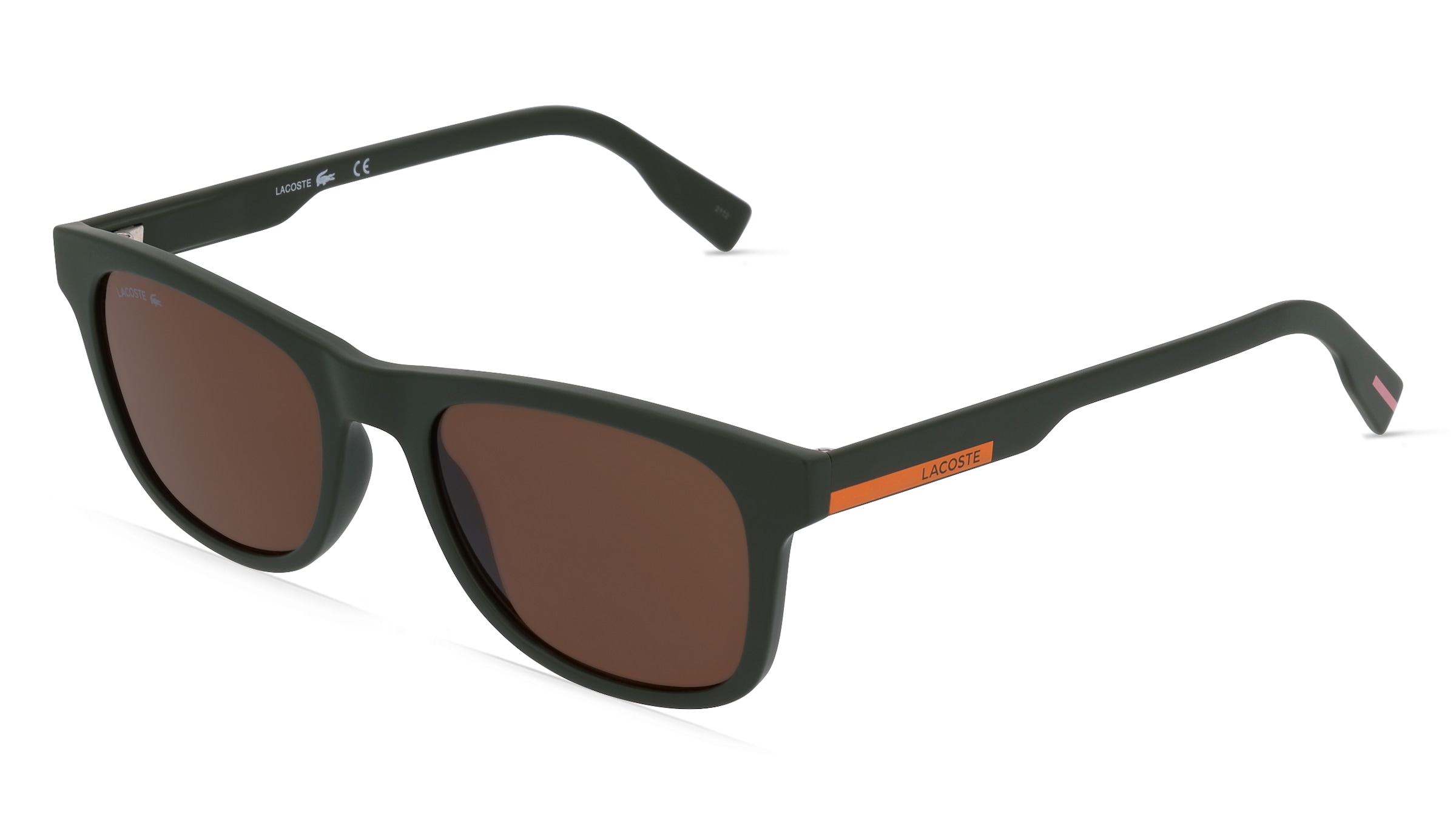 Marchon Germany Lacoste L969S Herren-Sonnenbrille Vollrand Eckig Kunststoff-Gestell, Grün