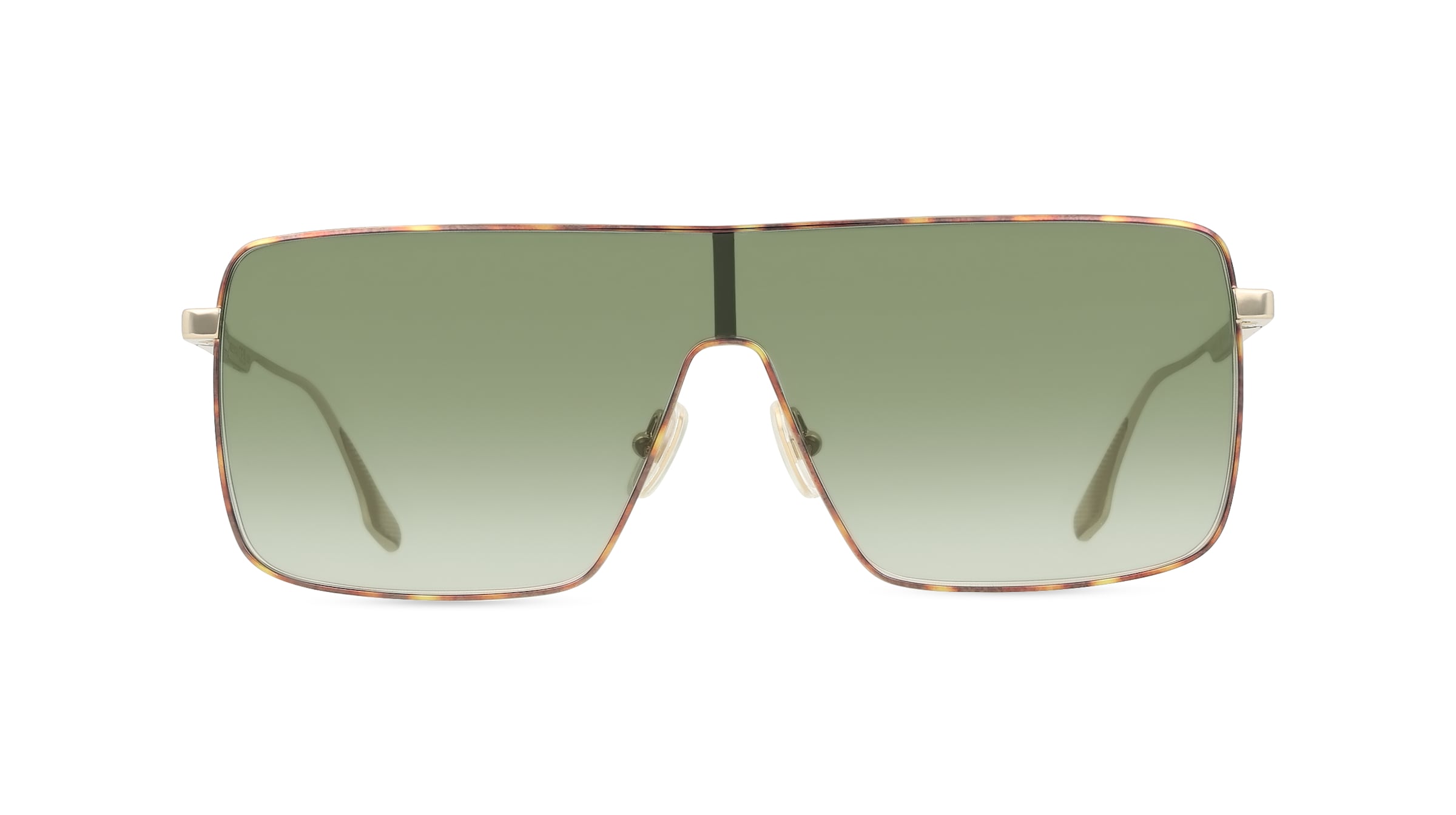 Victoria Beckham VB238S Damen-Sonnenbrille Vollrand Monoscheibe Metall-Gestell, gold