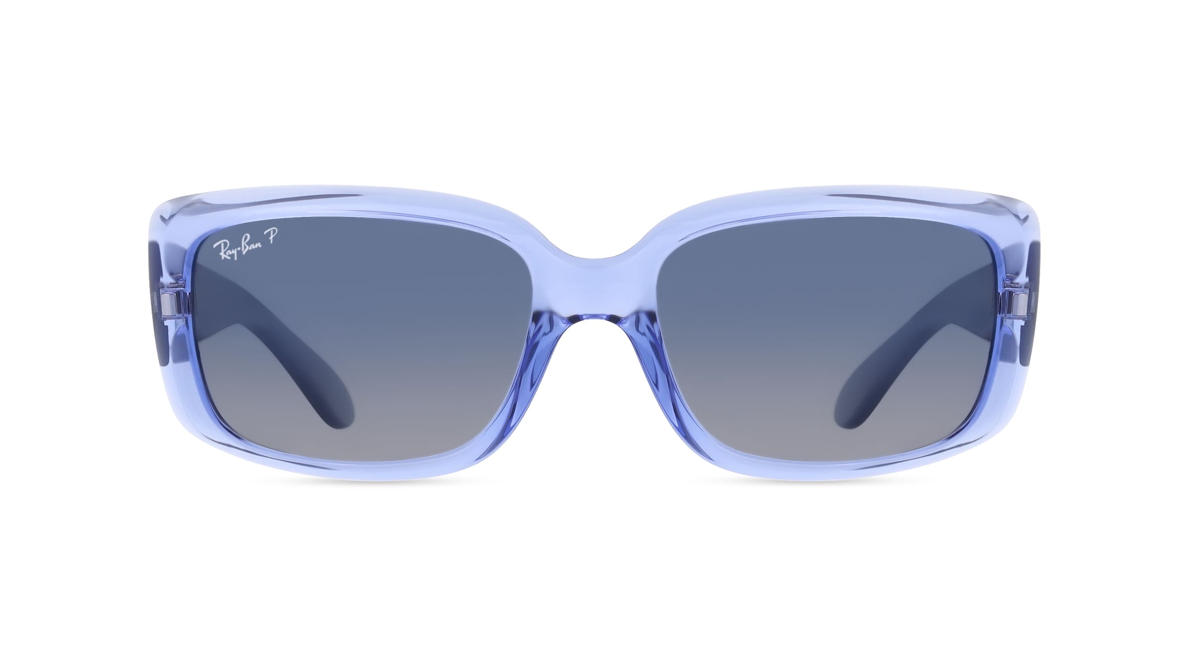 Ray-Ban RB4389 Damen-Sonnenbrille Vollrand Eckig Propionat-Gestell, blau