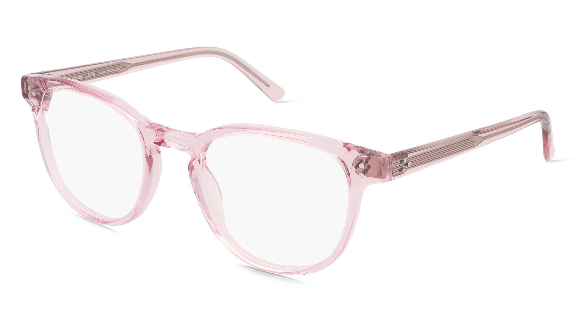 Fielmann Q 074 CL JAMIE Damen-Brille inkl. Gläser Vollrand Quadratisch Acetat-Gestell 52/21/145, Pink