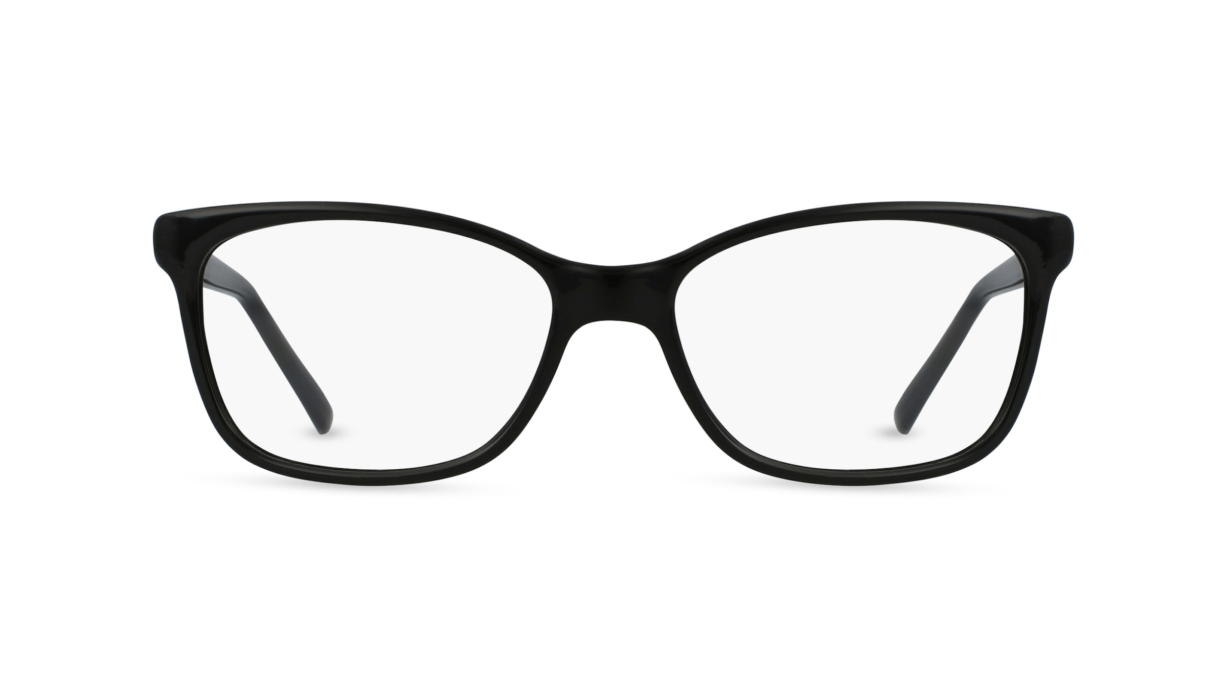 Fielmann MC 555 CL Damen-Brille inkl. Gläser Vollrand Eckig Propionat-Gestell 54mm/16mm/135mm, schwarz