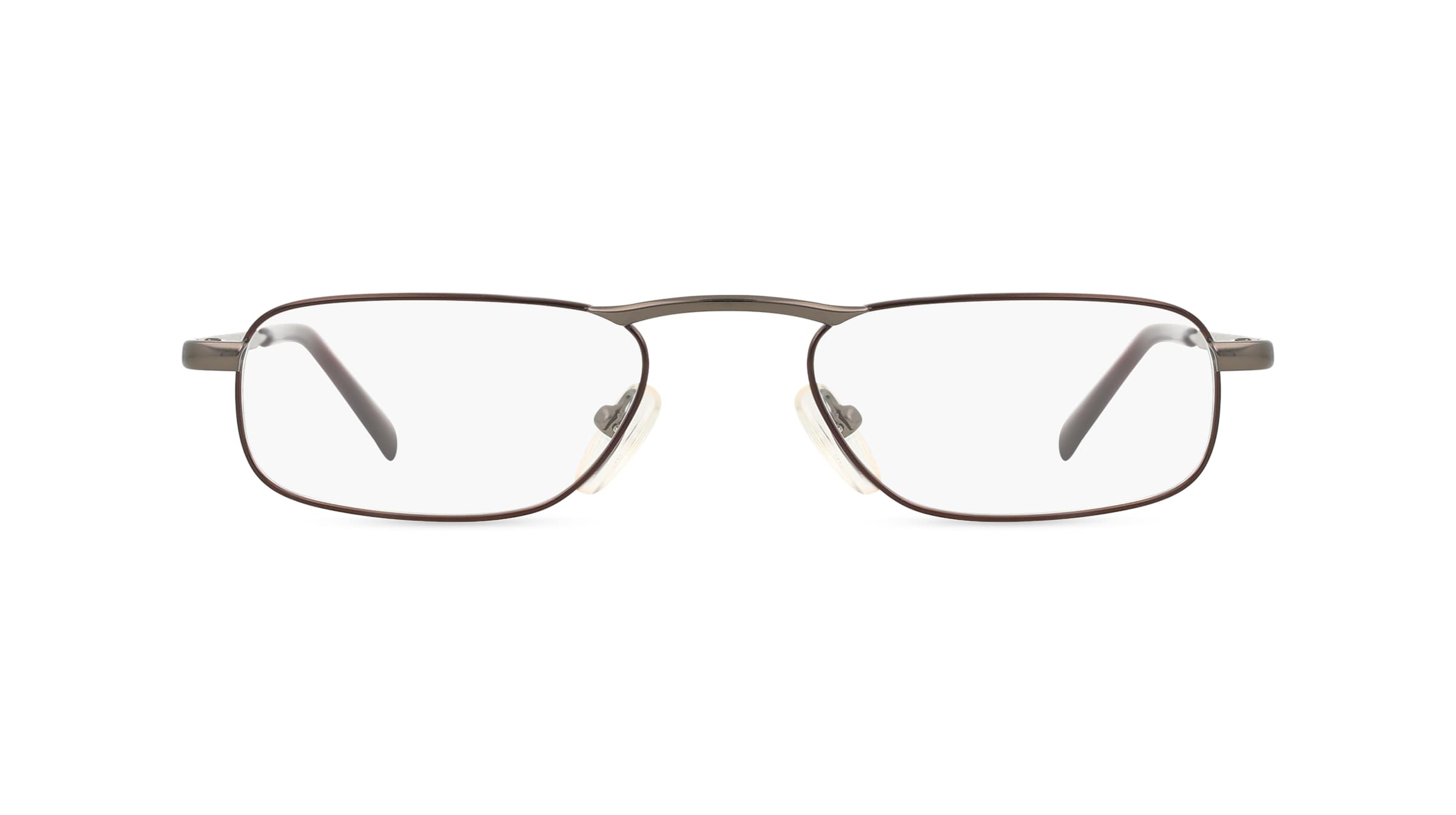 Fielmann MC 309 MOD HALF FLEX CL Herren-Brille inkl. Gläser Vollrand Schmal Metall-Gestell 48mm/19mm/145mm, grau