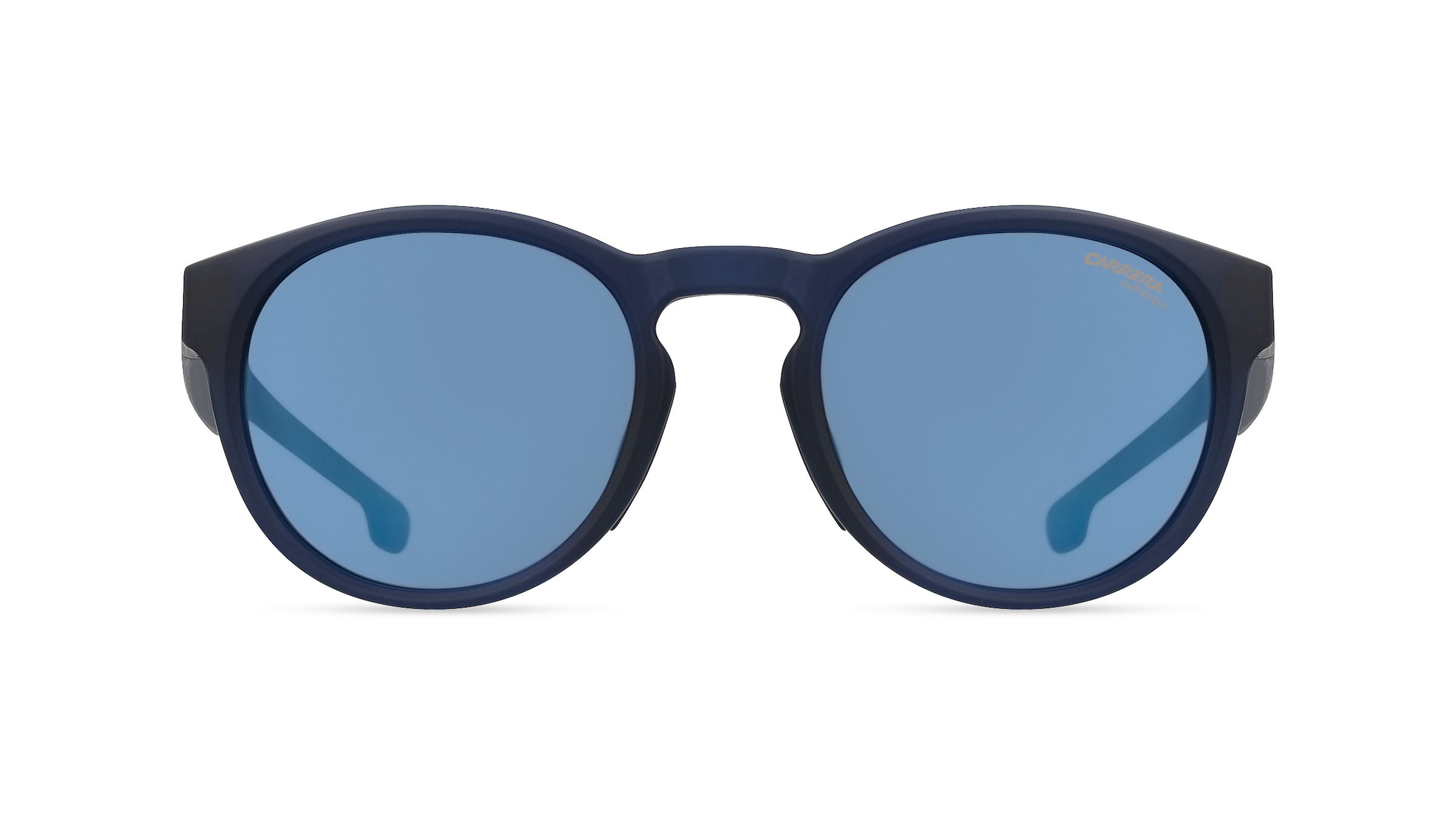 Carrera CARDUC 012/S Herren-Sonnenbrille Vollrand Panto Kunststoff-Gestell, blau