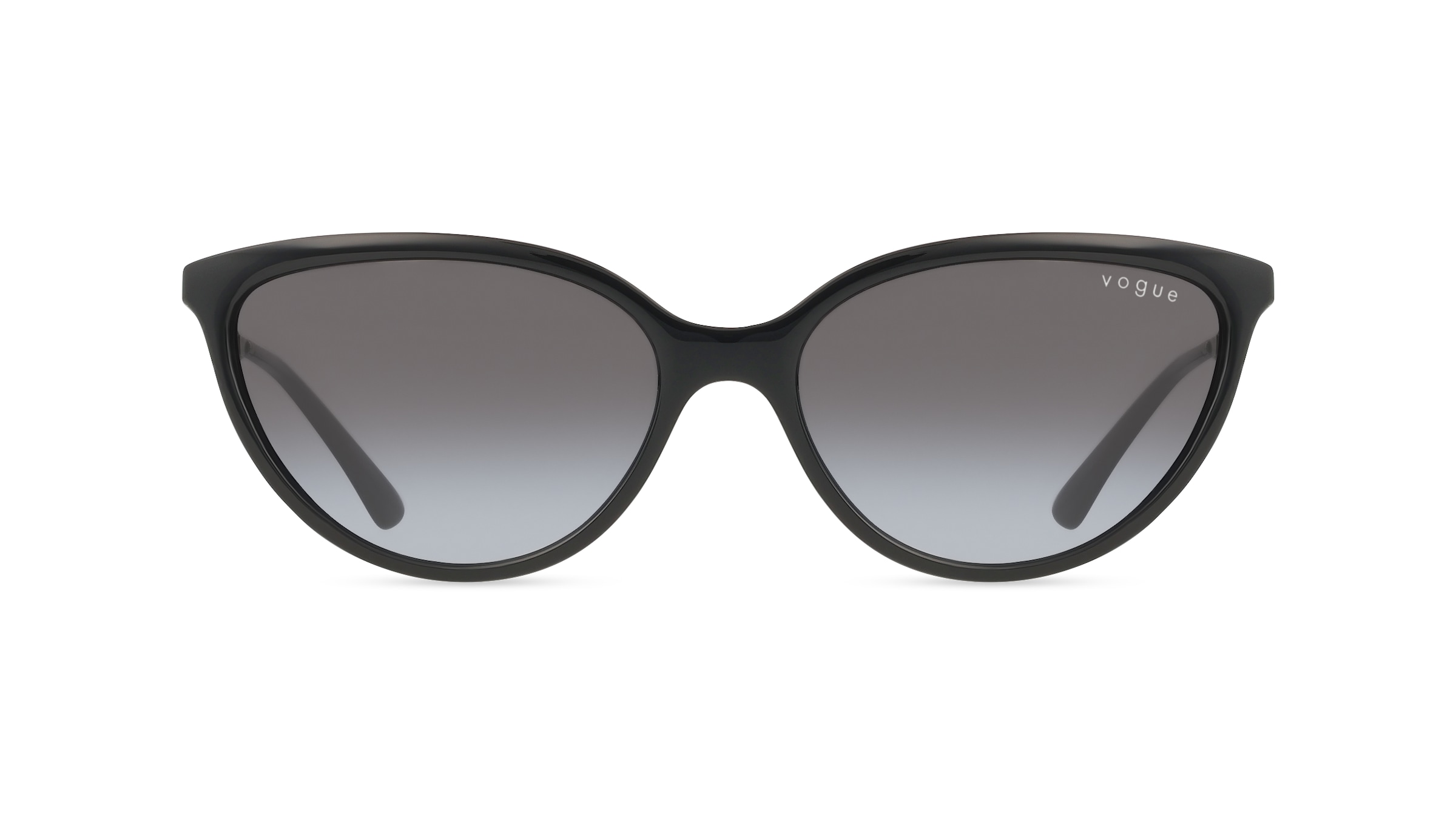 Vogue 0VO5672S Damen-Sonnenbrille Vollrand Cat Eye Kunststoff-Gestell, schwarz