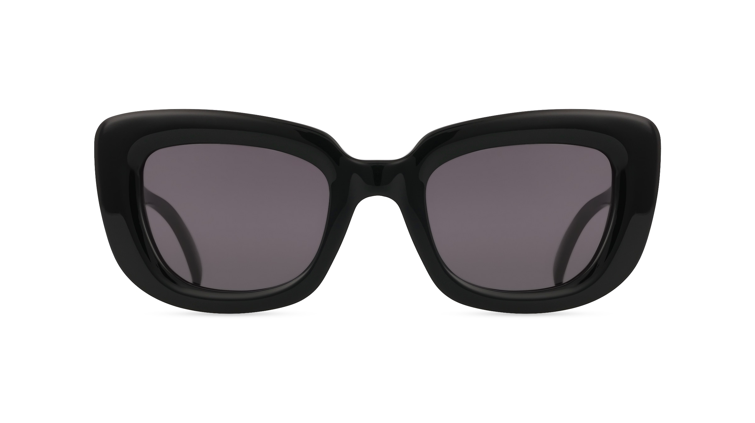 Fielmann LN 065 SUN FA MISSY Damen-Sonnenbrille Vollrand Butterfly Acetat-Gestell, Schwarz